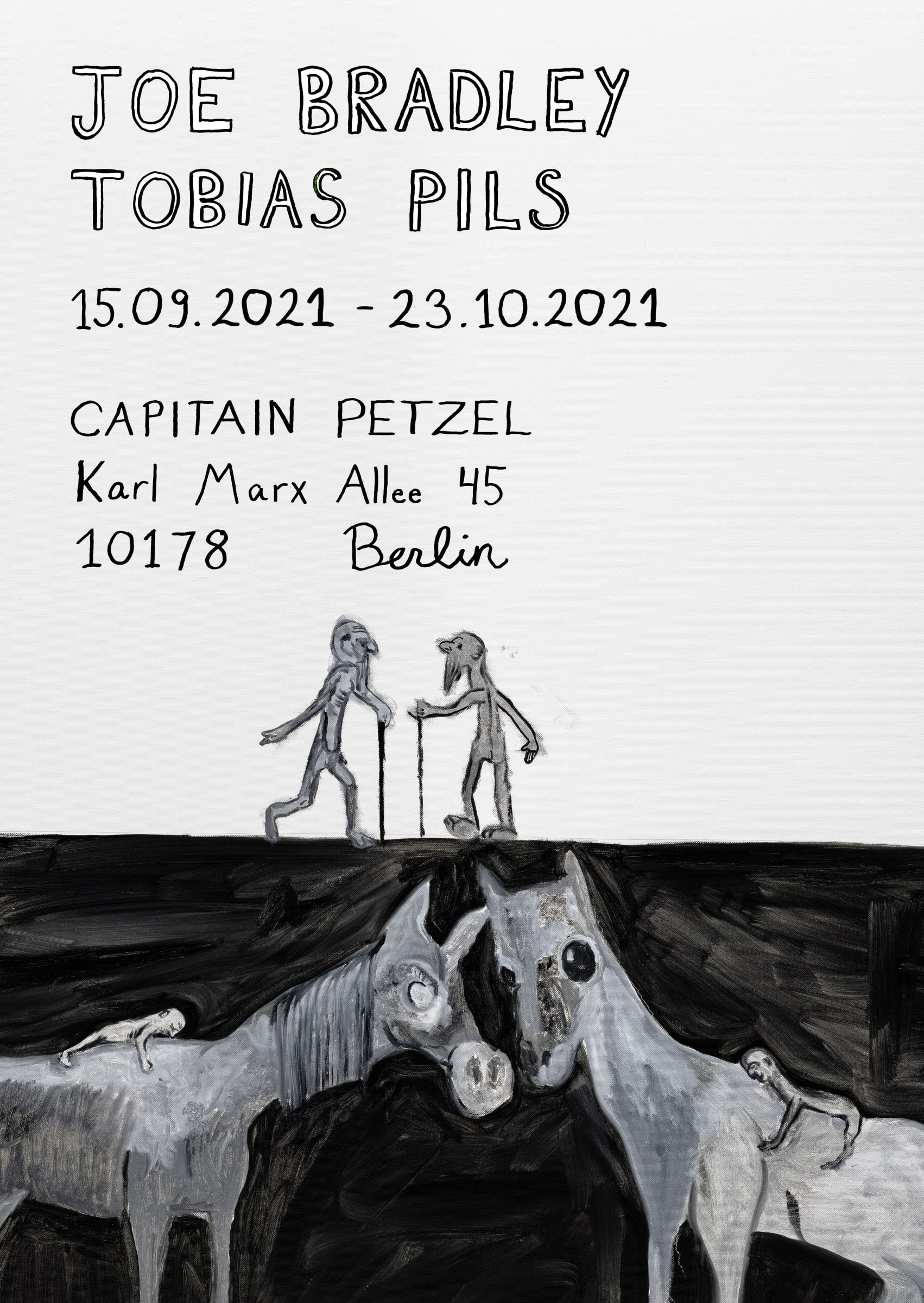 Joe Bradley und Tobias Pils, 2021