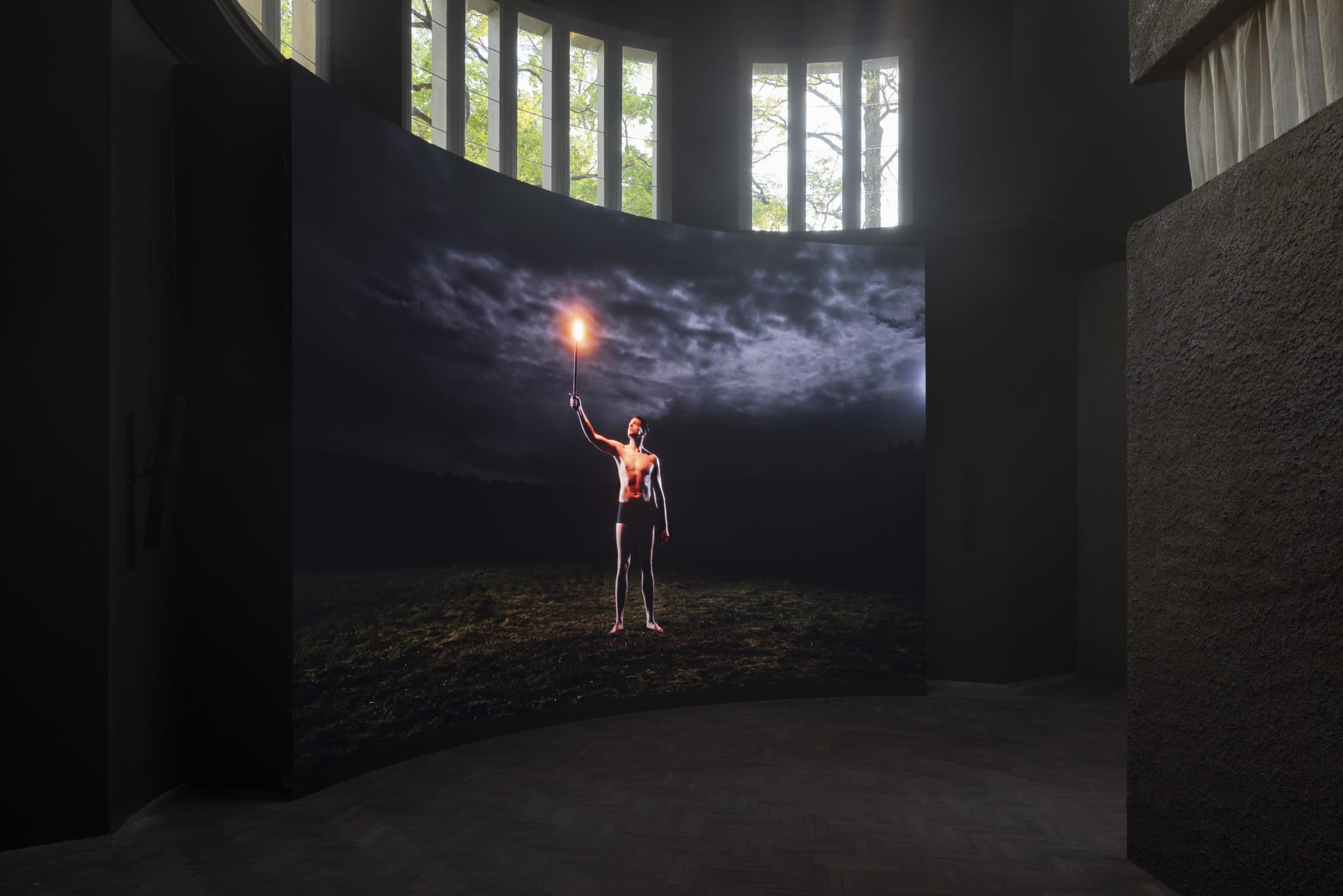 Yael Bartana, Light to the Nations, 2022–24. Installation view, German Pavilion, 60th International Art Exhibition – La Biennale di Venezia, 2024. Courtesy: La Biennale di Venezia. Photo: Andrea Rosetti