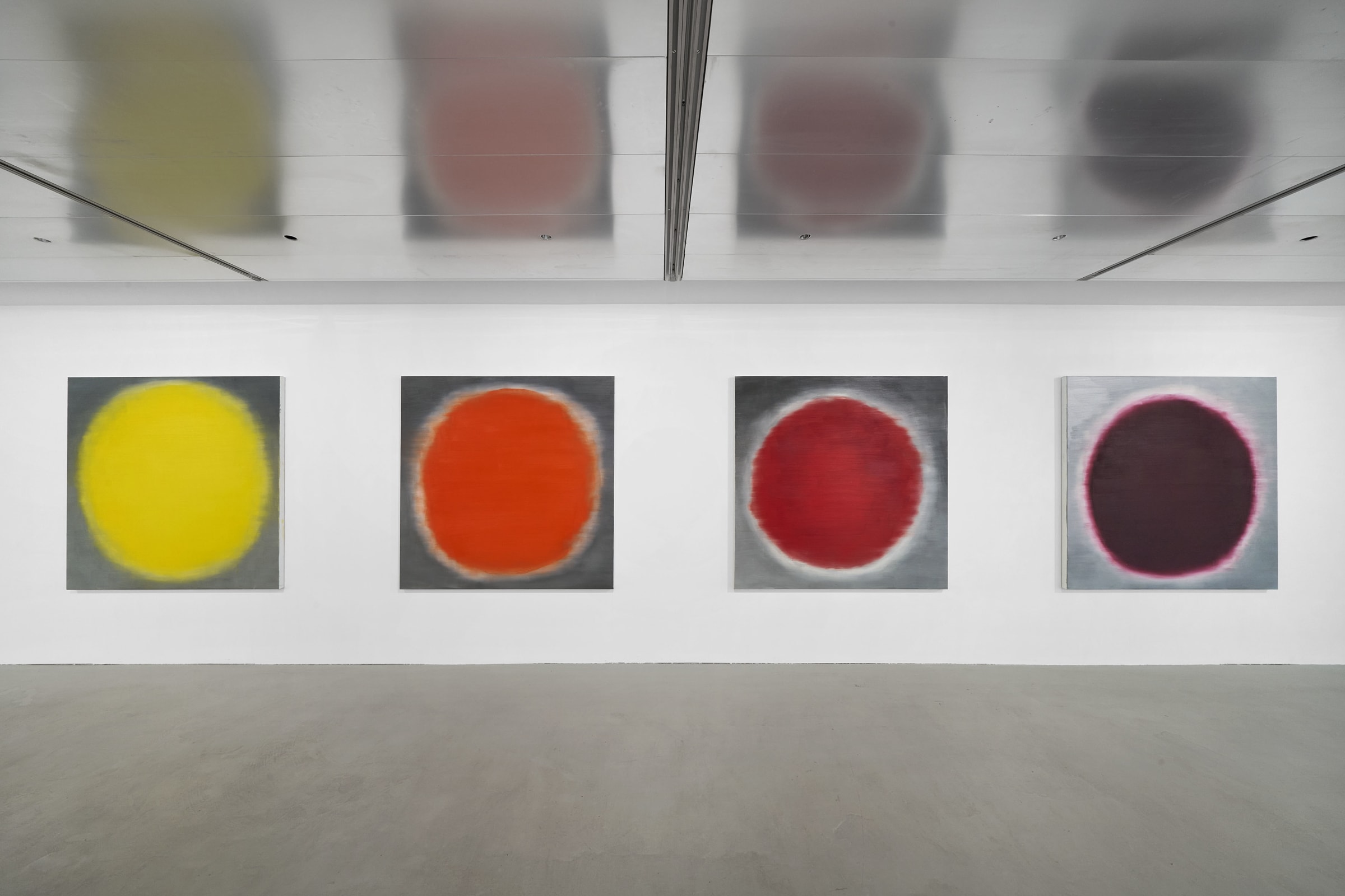 Installation view, Ross Bleckner. It Used To Be, Capitain Petzel, Berlin, 2025
