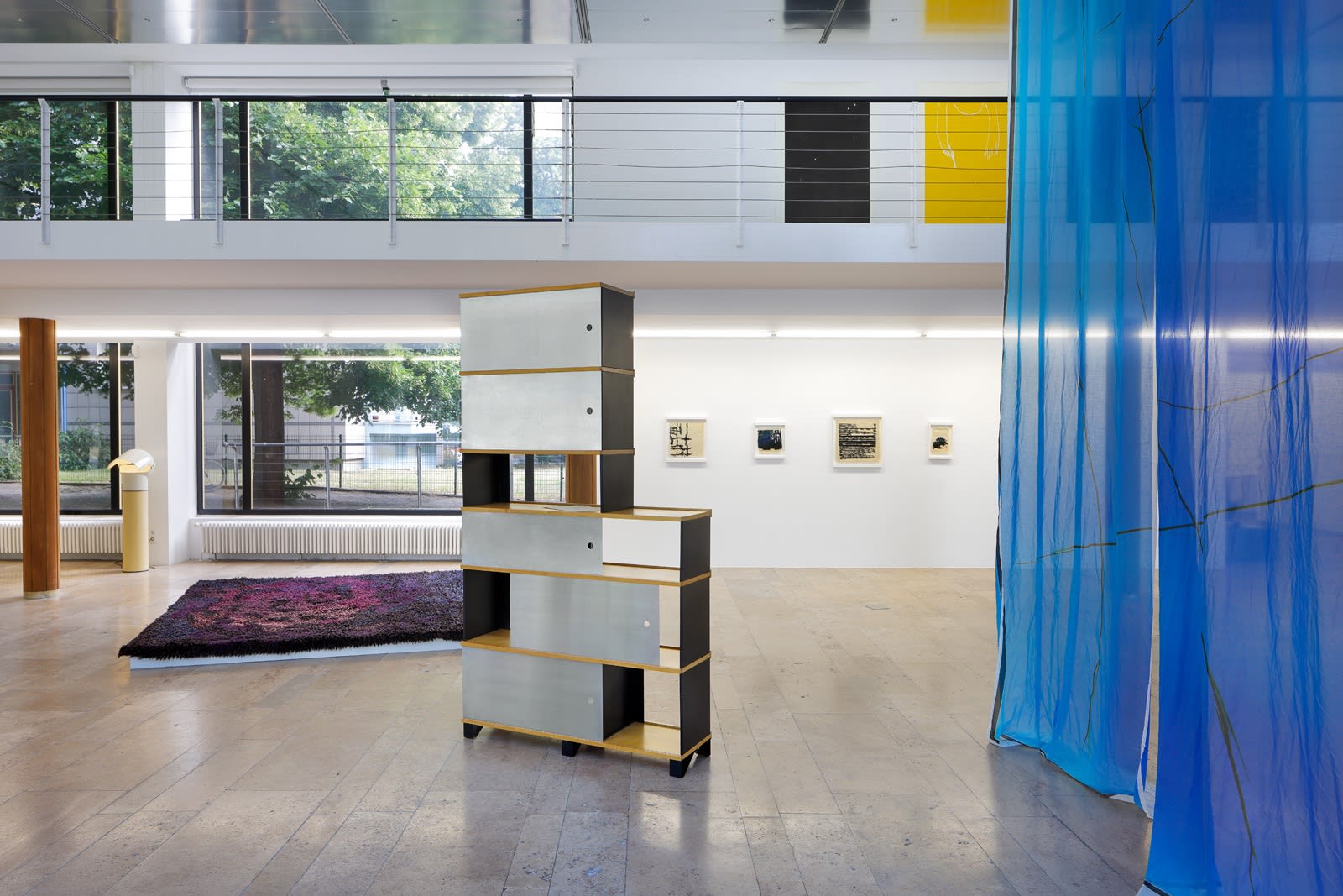 Installation view, The Displacement Effect, Capitain Petzel, Berlin, 2021. Ph: Gunter Lepkowski