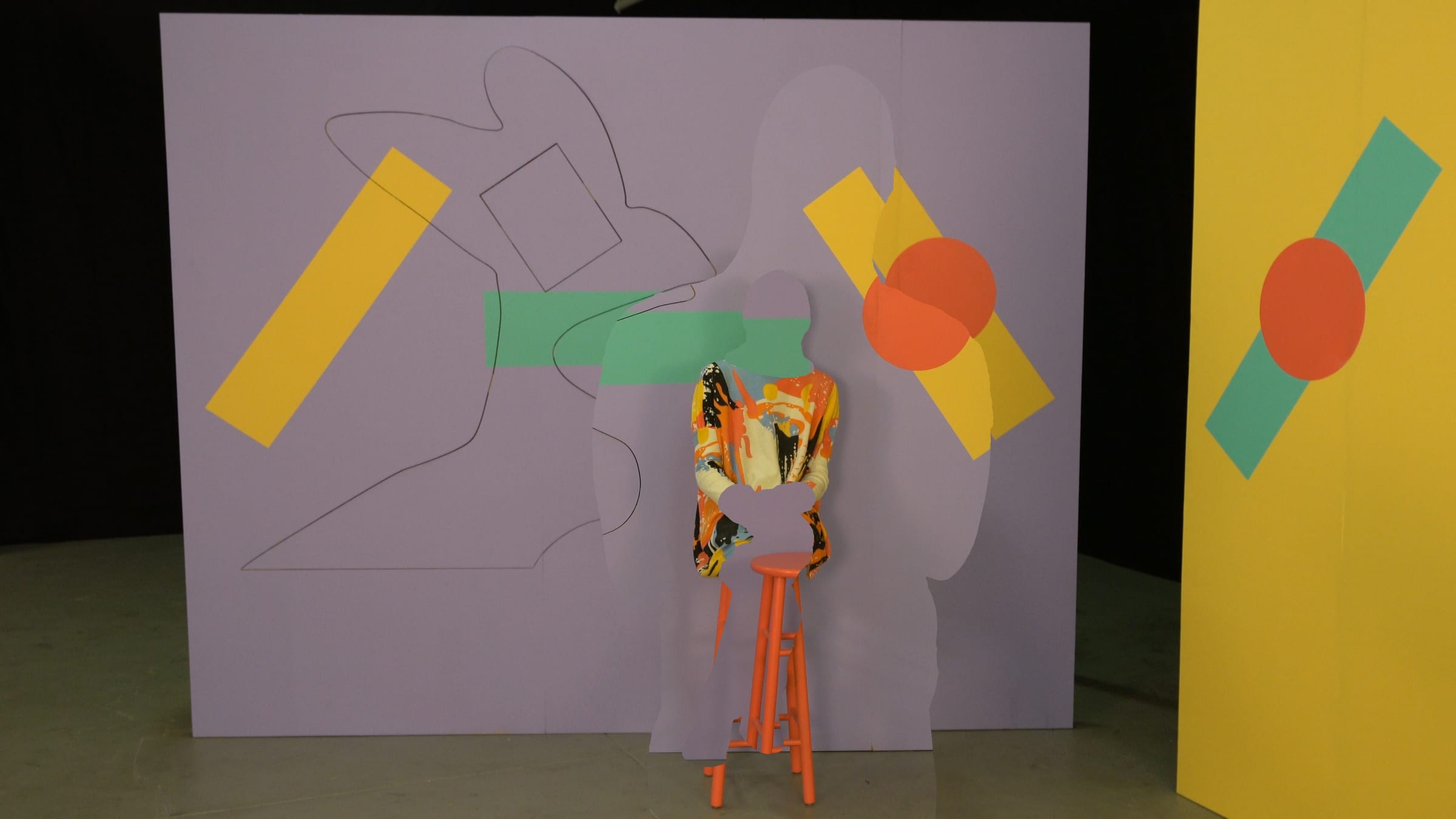 Film Still: Pieter Schoolwerth and Alexandra Lerman, The Casting Agent, 2017