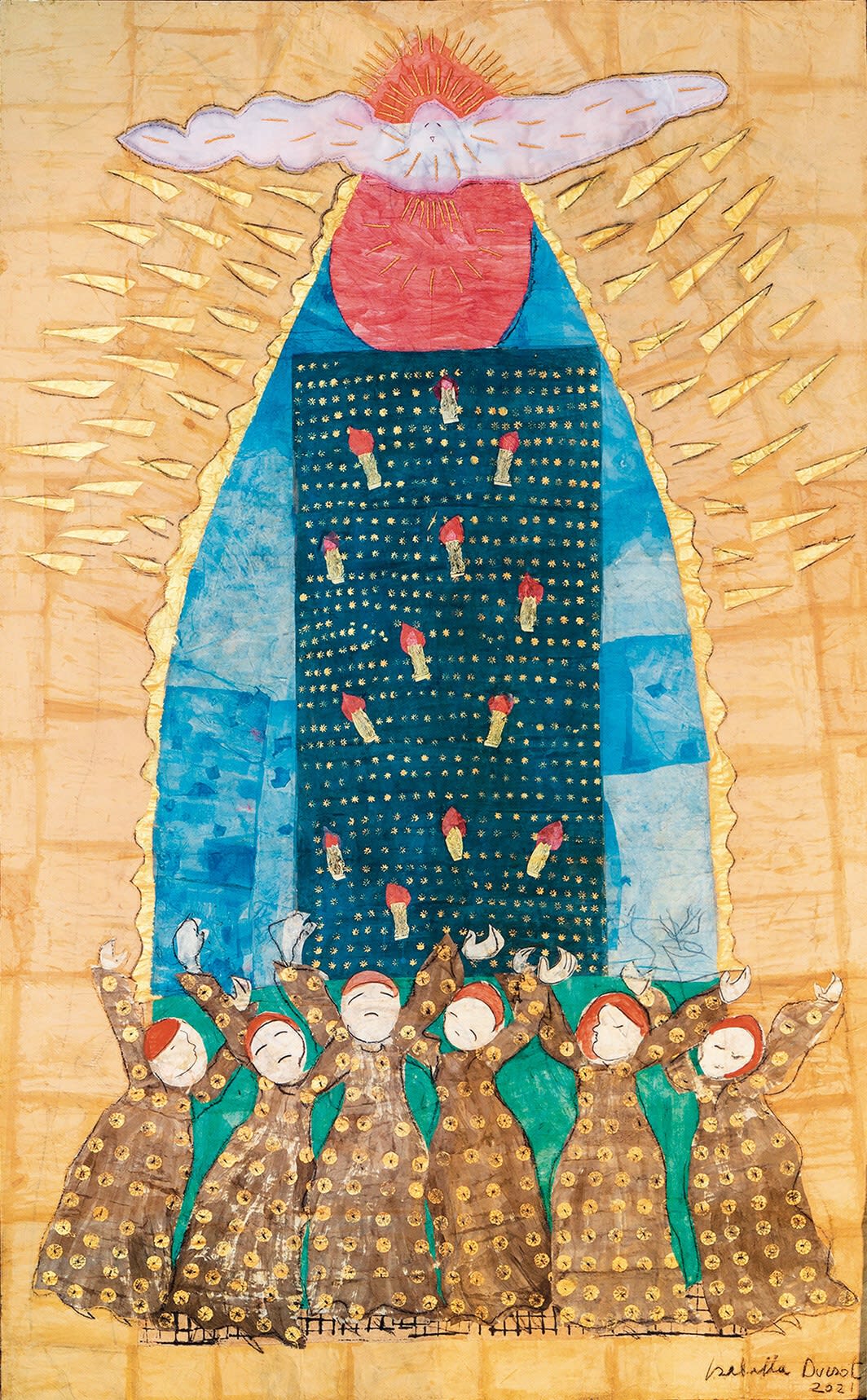 Isabella Ducrot, Discesa dello spirito santo (Descent of the Holy Spirit), 2021