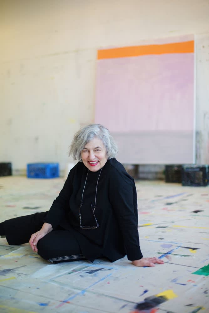 Amy Sillman in Brooklyn, January 2018, Photography: Tess Mayer