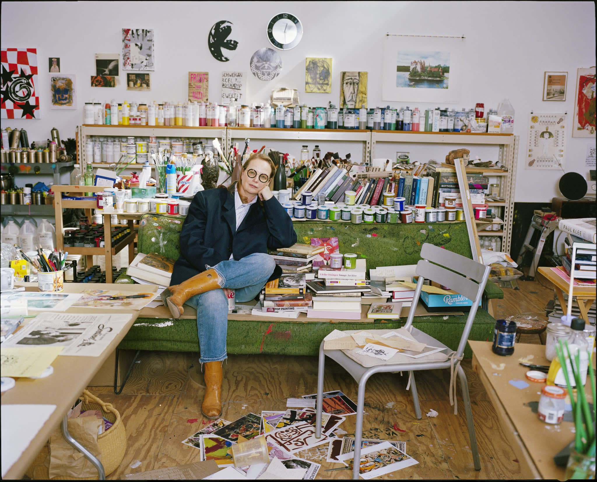 Charline von Heyl photographed by Matthew Busch