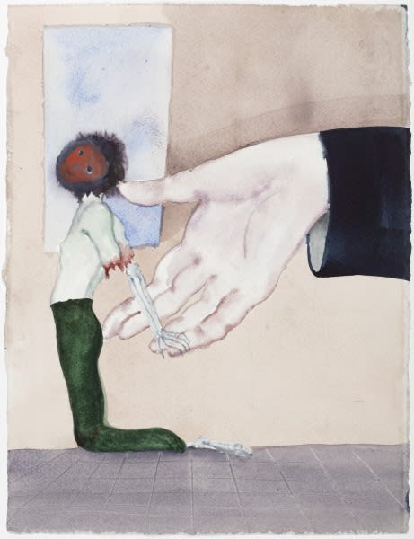 桑亚·康塔洛夫斯基1982年出生于莫斯科,现居纽约。他的艺术作品多是跨媒介的。绘画是康塔洛夫斯基艺术创作的主要的形式,除此之外他还在雕塑和动画领域颇有建树,并对策展也情有独钟。 他的画面中总是充满了即诙谐幽默又阴森诡异的气氛和叙事。他的主题有时很微妙,有时又很令人厌恶。他的画面中有关描绘情欲的场景夹杂着荒诞的幽默,甚至是一抹浅浅的猥琐,以至于让观者也产生了一种私密行为被窥探的不适感。