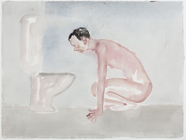 康塔洛夫斯基作品里所展现的非理性场景是一种对边界范围、身体舒适距离、事物的相互影响力及残酷性等感受的深入探索,同时也是对地位焦虑和生存危机的讽刺。艺术家刻意将当下流行的视觉文化元素,例如卡通,插画,电影及广告等形式融入到文学和艺术的经典之作中,以颠覆陈规和原型。 他绘画作品的表面经过日积月累地层层微小磨损及肌理和色彩的再次重组逐渐给观者呈现出一种全新的视觉感受。这种画面色彩和质感的重组赋予了作品变幻莫测的面孔,并使每次观看都有新的视觉发现和体验。