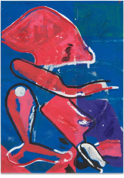 乔-布拉德利 1975 年生于密歇根州基特里，现于纽约生活和工作。他多面的绘画风格不容易被归类， 因为他巧妙地在不同的艺术风格及形式之间巧妙地游走，并将个人和艺术史的信息融汇进他不羁而 又自信的风格中。 布拉德利通常在他工作室的地板上即兴地用混合材料和既不打底又不绷框的画布搞创作。因此，他 的成品画作中都带有创作过程留下的痕迹。他完成的作品中常常出现非传统的材料，有些甚至有接 缝，或是画布的碎片被拼贴在一起。形象化在不同程度上贯穿了布拉德利的作品，他即用几何及有 机形式，也使用图像学的标识。而有时则是以极简主义传统为先平铺大面积的单色。布拉德利的艺 术表达方式总是在严肃和讽刺之间摇摆不定，为抽象画和西方艺术传统提供了一个独特的视角。