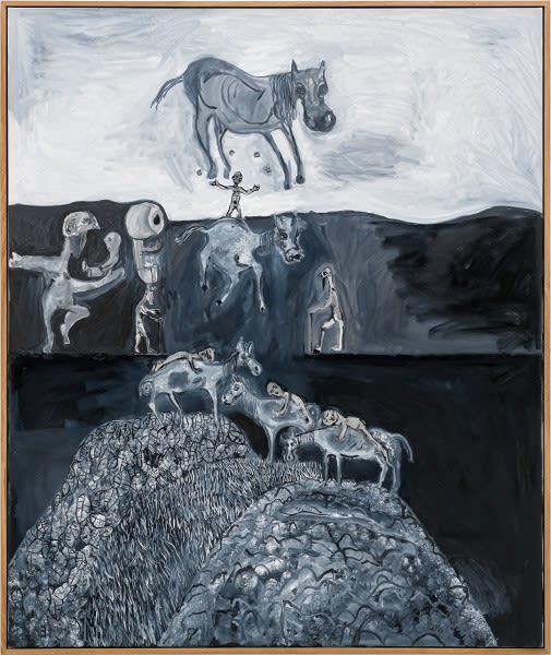 托比亚斯-皮尔斯，1971 年生于奥地利林茨，现居维也纳。他的绘画风格可以用中国绘画美学 &ldquo;介 于似与不似之间&rdquo; 的境界来解读。其绘画中的暗示性形象并不是完全清晰可辨的，但也不是完全 抽象的。他创造了一个供观者自由联想的形式世界。这些形式看起来像悖论一样，难以直接阅读。但正如所有的悖论一样，它们都是阴阳交合、一体两面的。这种辩证式的艺术思维贯穿他的整个创作。他敏锐地感知并运用不同色调的灰色，把灰色的层次和深度发挥到了极致，因而他的画面总是充满了深邃的质感。 直觉是创作的导师，而非严谨的方法论。皮尔斯痴迷于他在创作过程中不断转变的念头。在谈到他的创作时他说道:&ldquo;作画前我有着非常明显的创作动机。但我却致力于在绘画过程中抛弃这些动机，目的就是在绘画过程中达到无念&rdquo;。这种艺术思想和行为与佛教修行中逐步放下执念的过程有异曲同工之妙。