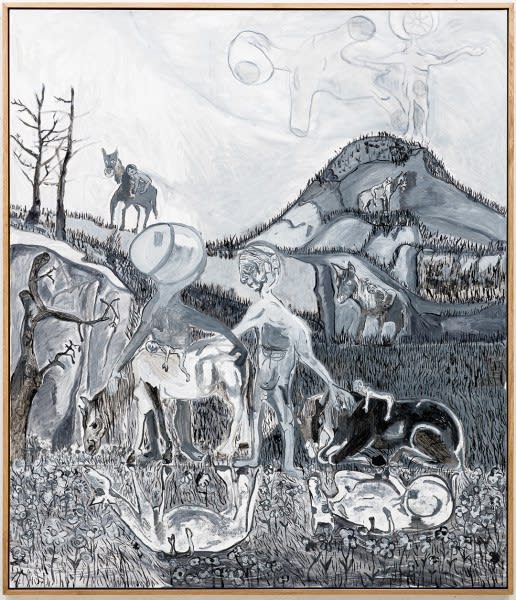 托比亚斯-皮尔斯，1971 年生于奥地利林茨，现居维也纳。他的绘画风格可以用中国绘画美学 &ldquo;介 于似与不似之间&rdquo; 的境界来解读。其绘画中的暗示性形象并不是完全清晰可辨的，但也不是完全 抽象的。他创造了一个供观者自由联想的形式世界。这些形式看起来像悖论一样，难以直接阅读。但正如所有的悖论一样，它们都是阴阳交合、一体两面的。这种辩证式的艺术思维贯穿他的整个创作。他敏锐地感知并运用不同色调的灰色，把灰色的层次和深度发挥到了极致，因而他的画面总是充满了深邃的质感。 直觉是创作的导师，而非严谨的方法论。皮尔斯痴迷于他在创作过程中不断转变的念头。在谈到他的创作时他说道:&ldquo;作画前我有着非常明显的创作动机。但我却致力于在绘画过程中抛弃这些动机，目的就是在绘画过程中达到无念&rdquo;。这种艺术思想和行为与佛教修行中逐步放下执念的过程有异曲同工之妙。