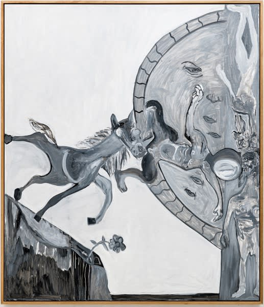 观者在面对他的画作时先是被意想不到的形式和图像所震撼，随即又被眼前所见引入更深的沉思中。而每位观者都有自己对画面独特的诠释。这正是皮尔斯作品的独特之处。他的艺术语言形式丰富而完整，但作品的叙事却是开放式的。每位观者都看到的都是各自感受到的画面，正如每个人的梦境一般。 皮尔斯的作品不断在世界各地重要的机构展出，包括慕尼黑现代美术馆、巴黎毕加索博物馆、波恩美术馆、博特罗普约瑟夫-阿尔伯斯博物馆、第戎Le Consortium、阿斯本美术馆、维也纳21 世纪之家、克雷姆斯美术馆、马尔法中国基金会/约翰-张伯伦大楼、北京中国国家美术馆等。他的作品多样而复杂，但仍有一个未定义的叙事贯穿其中。皮尔斯的作品被维也纳阿尔贝蒂纳、纽约现代艺术博物馆、慕尼黑戈茨收藏馆、波恩艺术博物馆、第戎Le Consortium、慕尼黑Lenbachhaus、维也纳现代艺术基金会路德维希博物馆、德国Bottrop约瑟夫-阿尔伯斯博物馆Quadrat 等收藏。