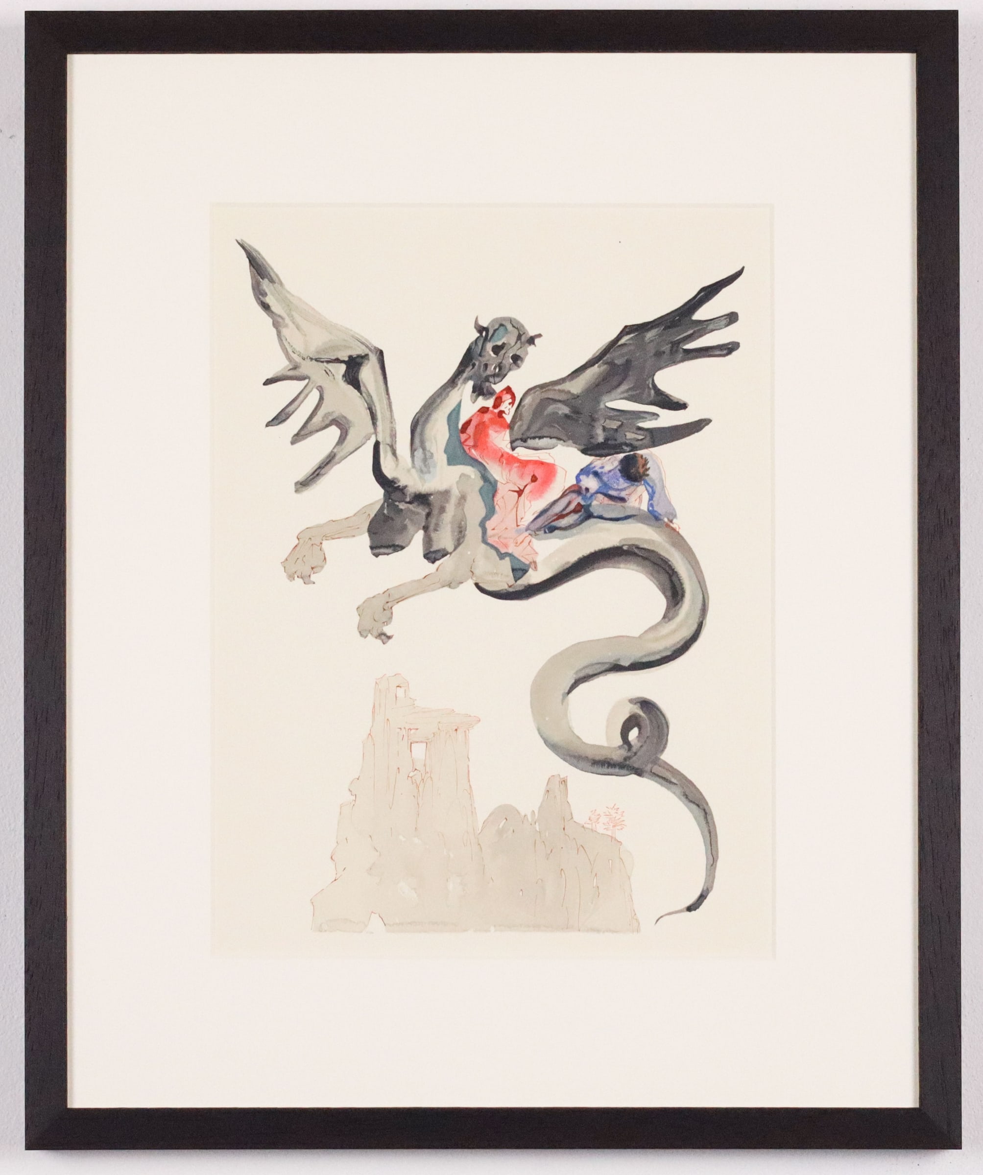 Salvador Dalí, Usurers (Inferno: Canto 17), 1960-64 | Eames Fine Art