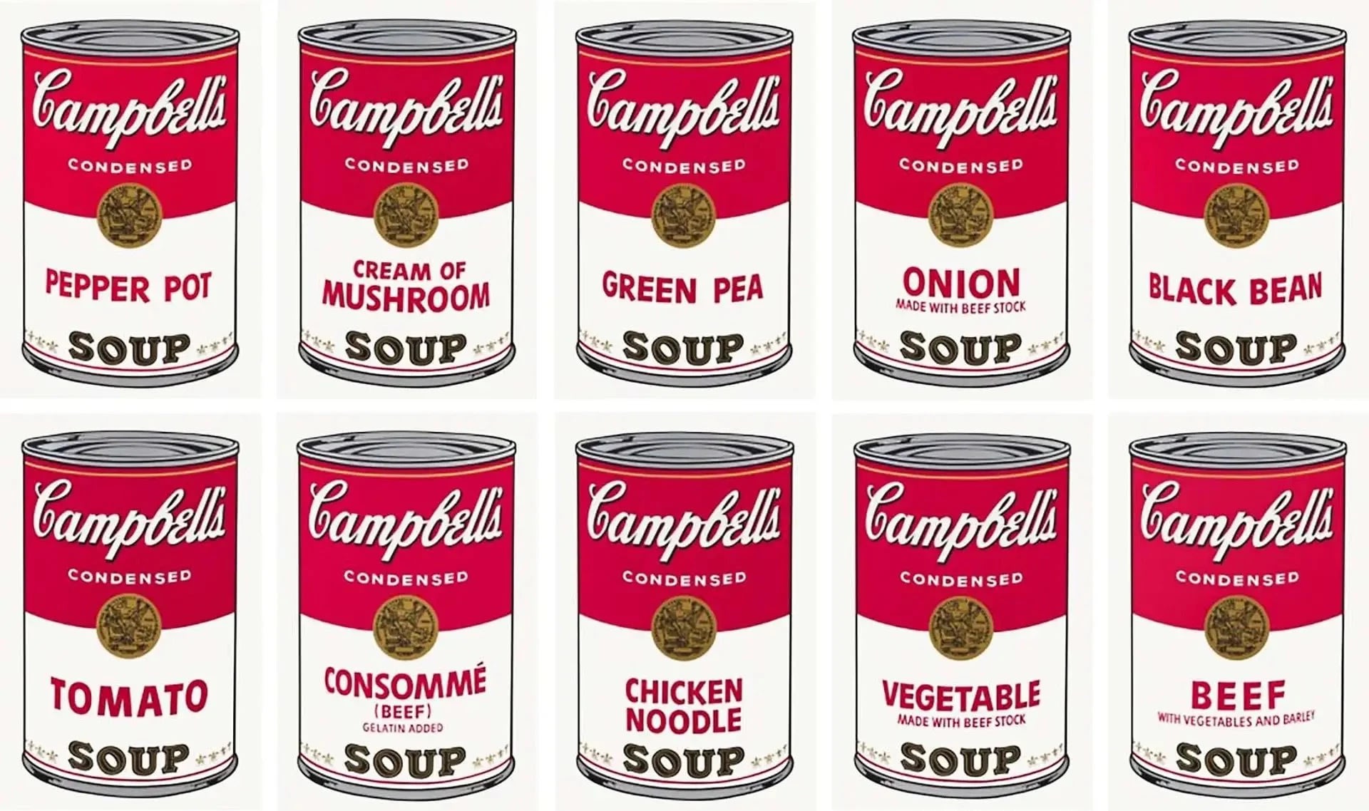 Andy Warhol Soup Cans | Guy Hepner