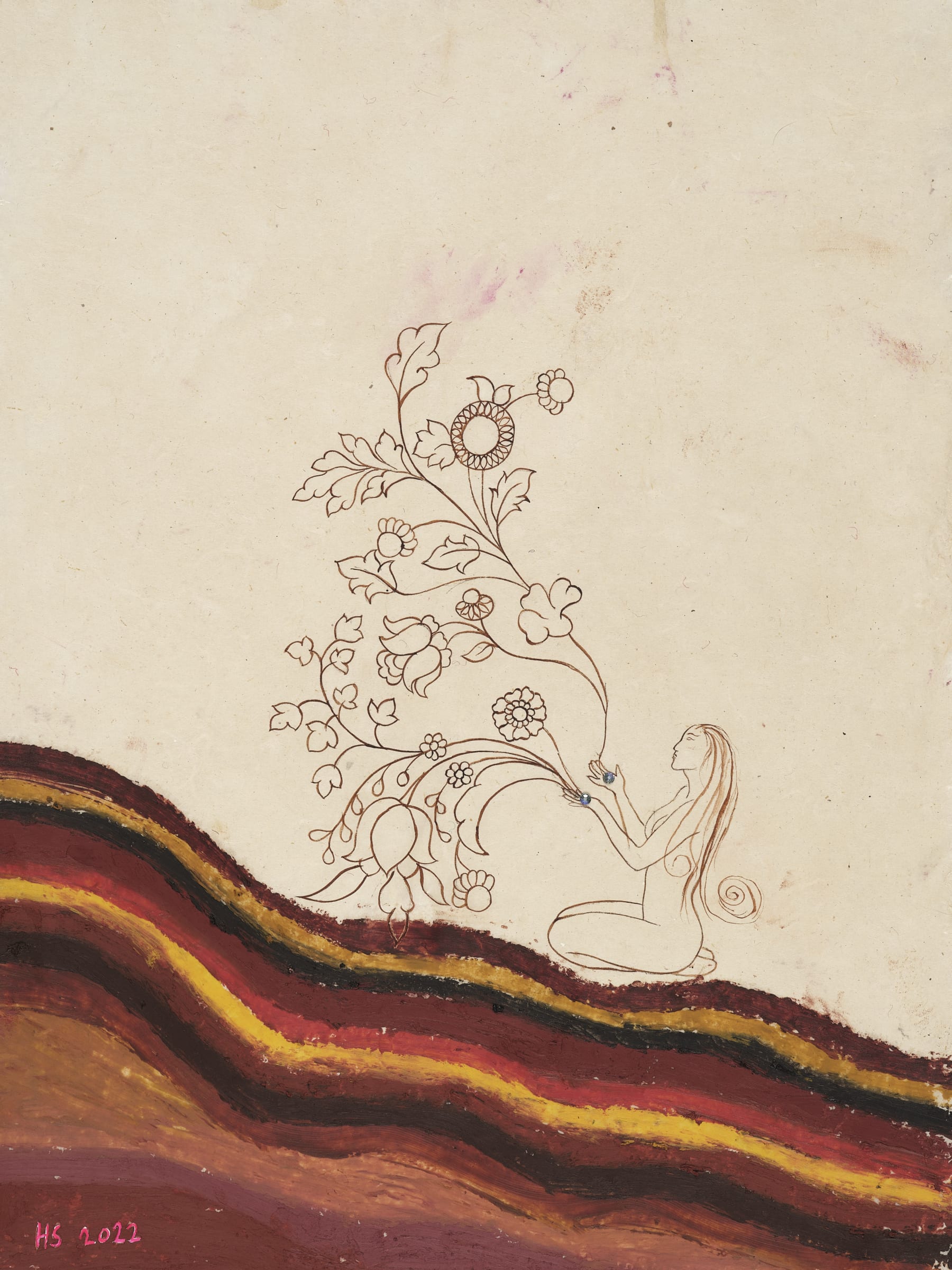 Hana Shahnavaz, Healing Hands, 2022