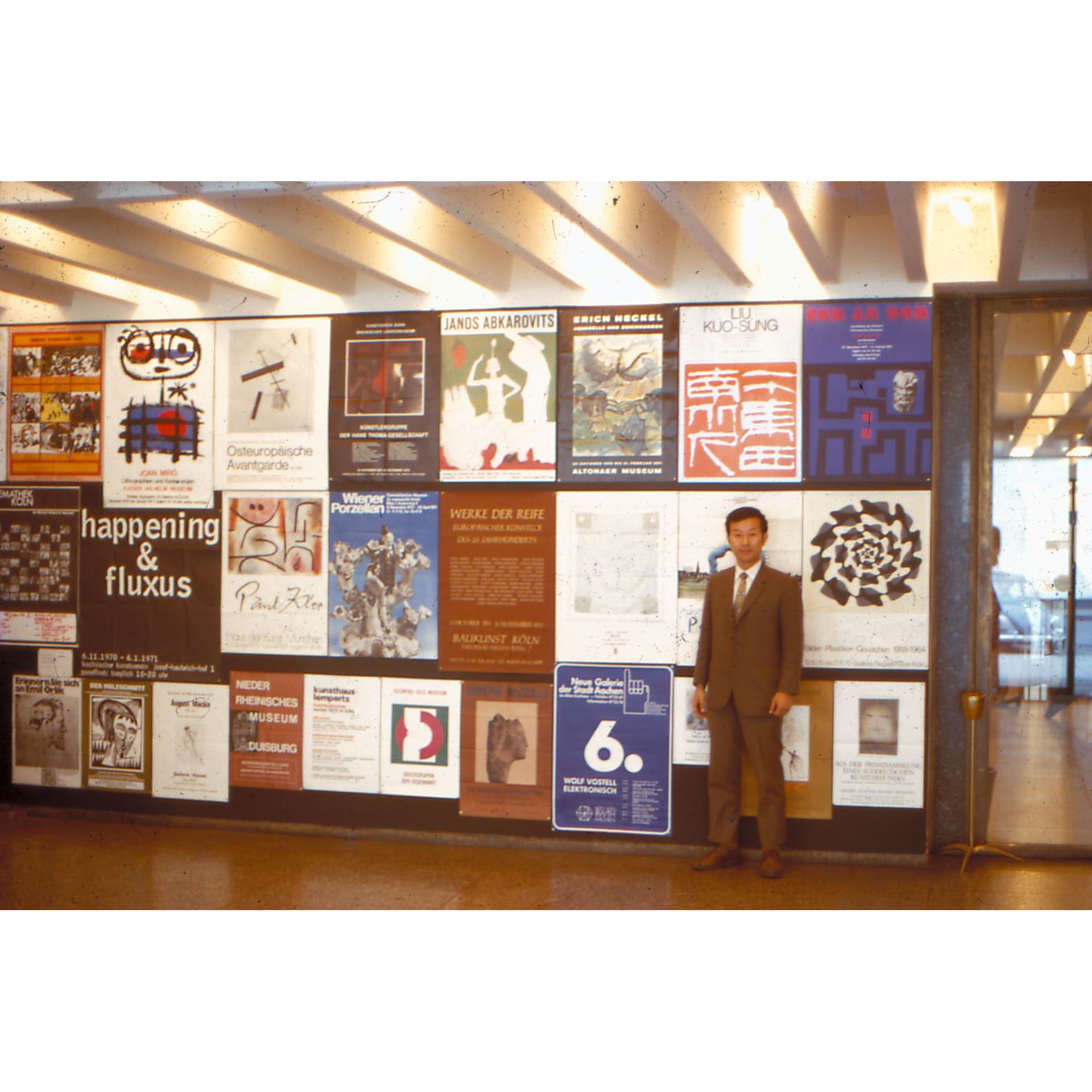 1969 Solo show Paintings by Liu Kuo-sung at National Gallery of Art and Museum of History(Now National Museum of History,...