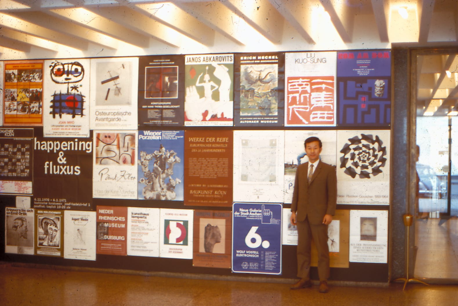 1969 Solo show Paintings by Liu Kuo-sung at National Gallery of Art and Museum of History（Now National Museum of History,...