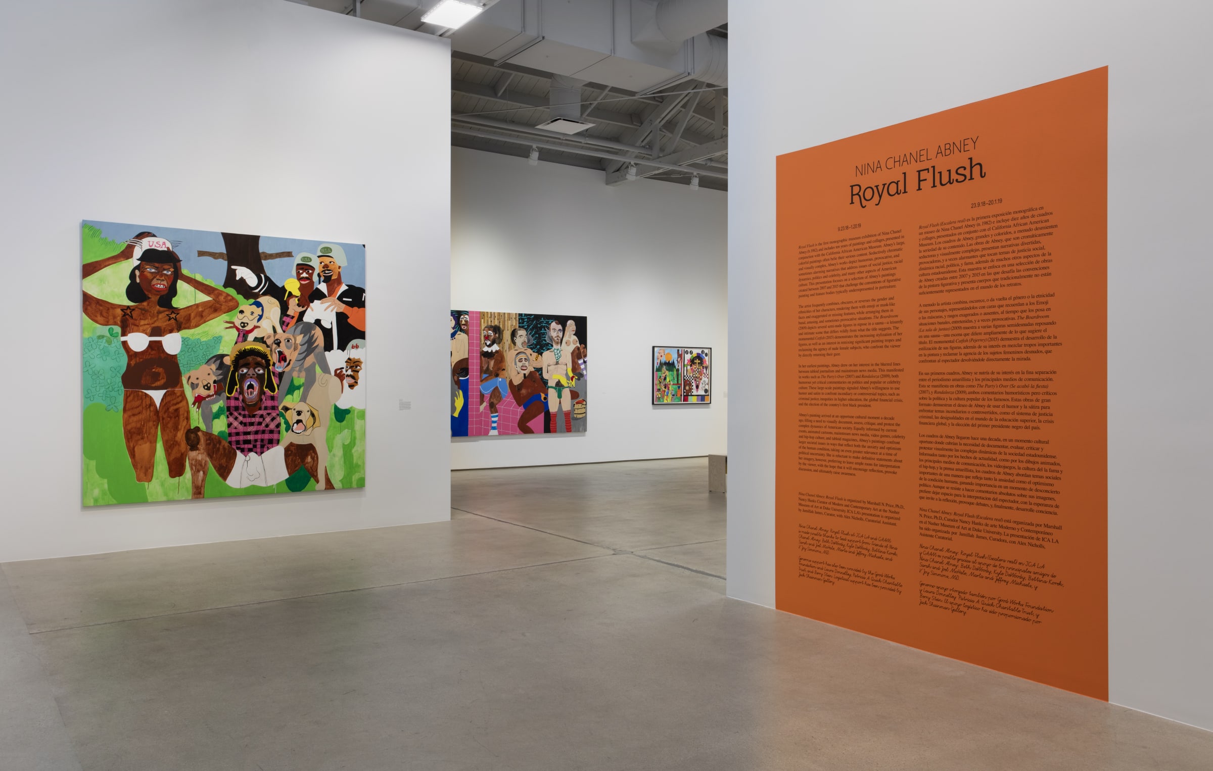 Nina Chanel Abney: Royal Flush, Institute of Contemporary Arts, Los Angeles, California ( Shown jointly with the California African American...