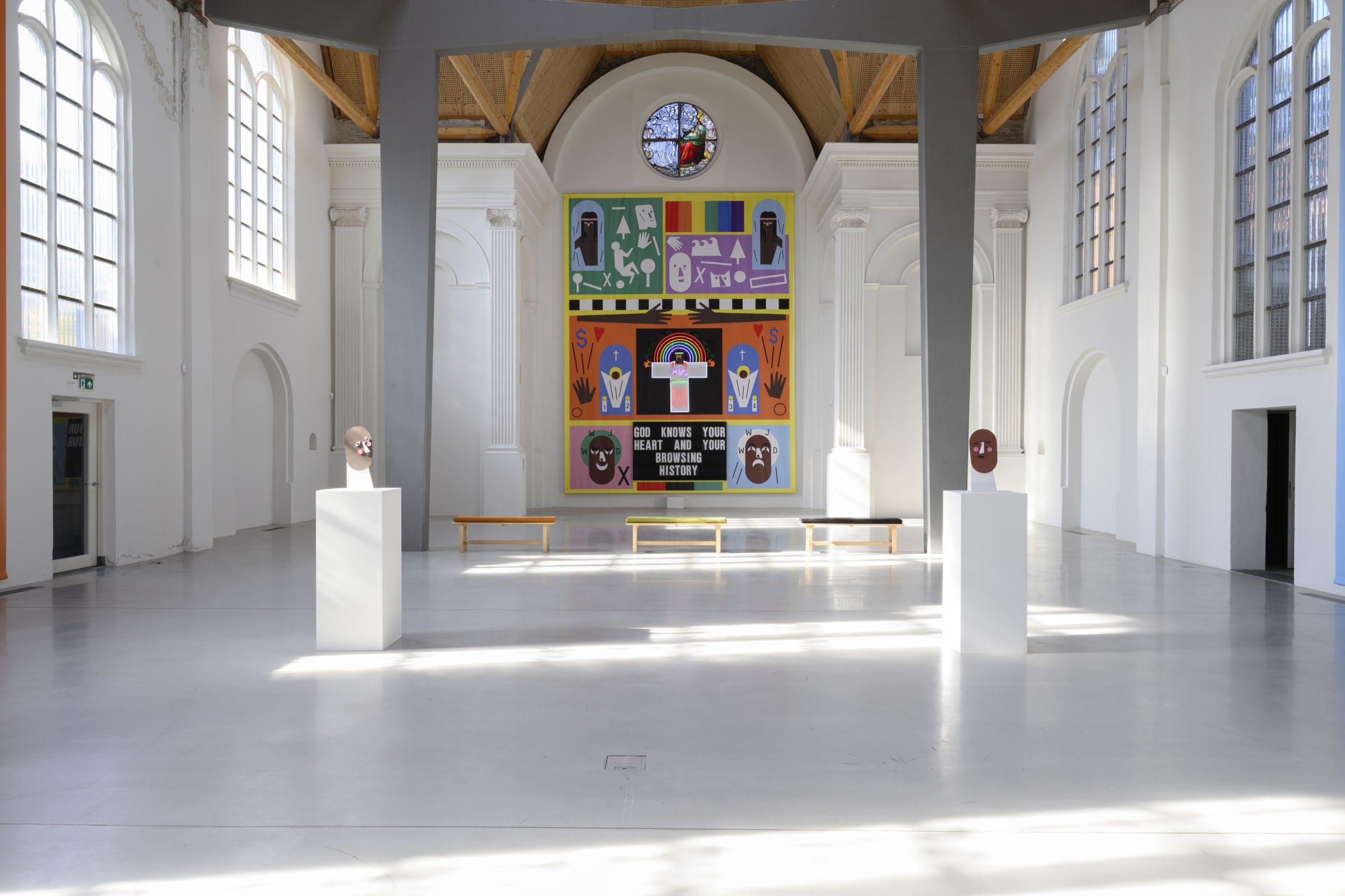 Nina Chanel Abney in the Elleboogkerk