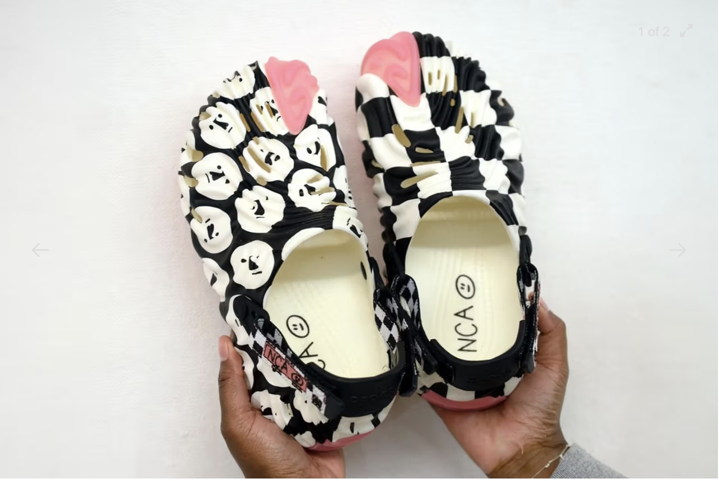 Salehe Bembury Features Nina Chanel Abney's Artwork on the Crocs Pollex Clog