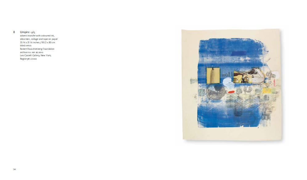 Publication: Robert Rauschenberg, Transfer Drawings from the 1950s & 1960s  - AVAILABLE