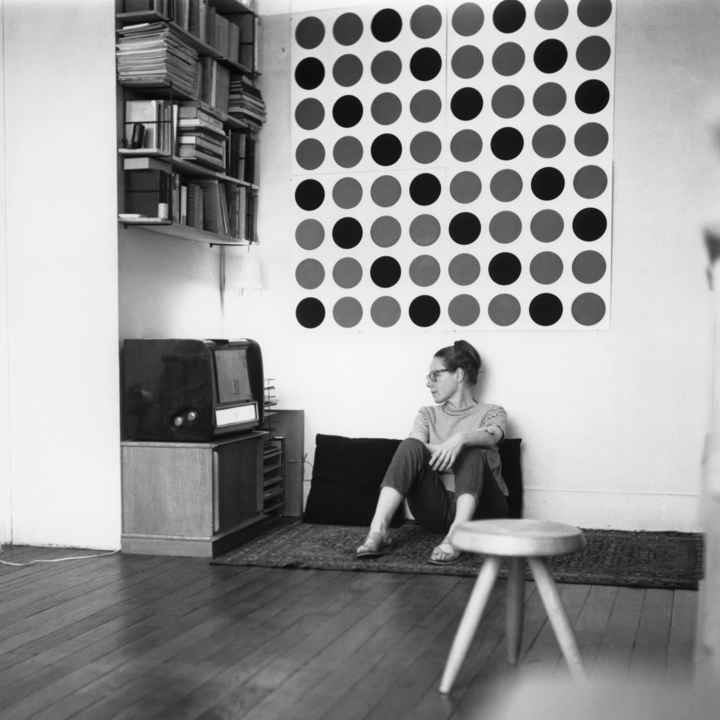 Vera Molnar At The Centre Pompidou Paris 2024 Oniris Art Rennes