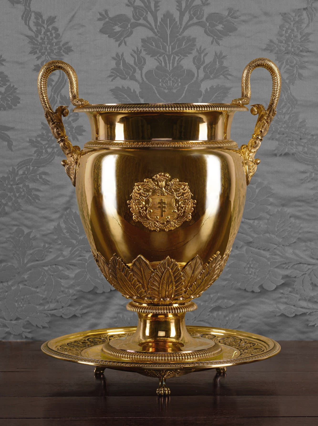 Russian Silver-Gilt Imperial Trophy