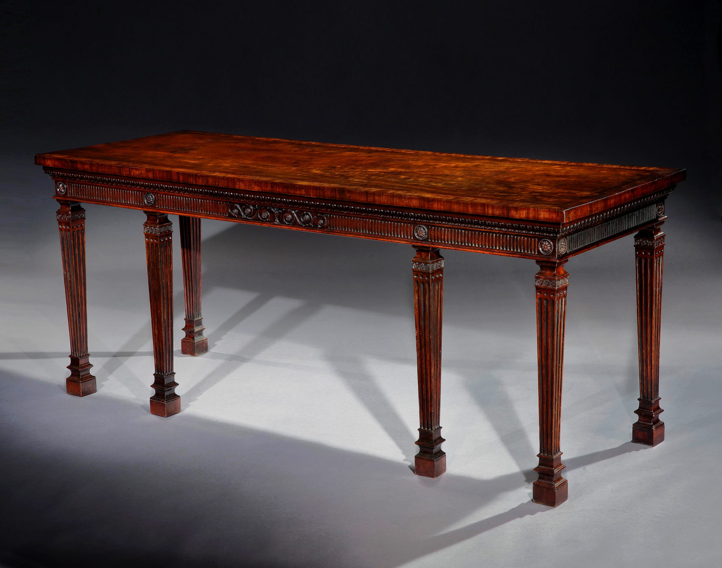 THE STAPLEFORD HALL SERVING TABLE, ENGLISH, CIRCA 1775 | Rolleston