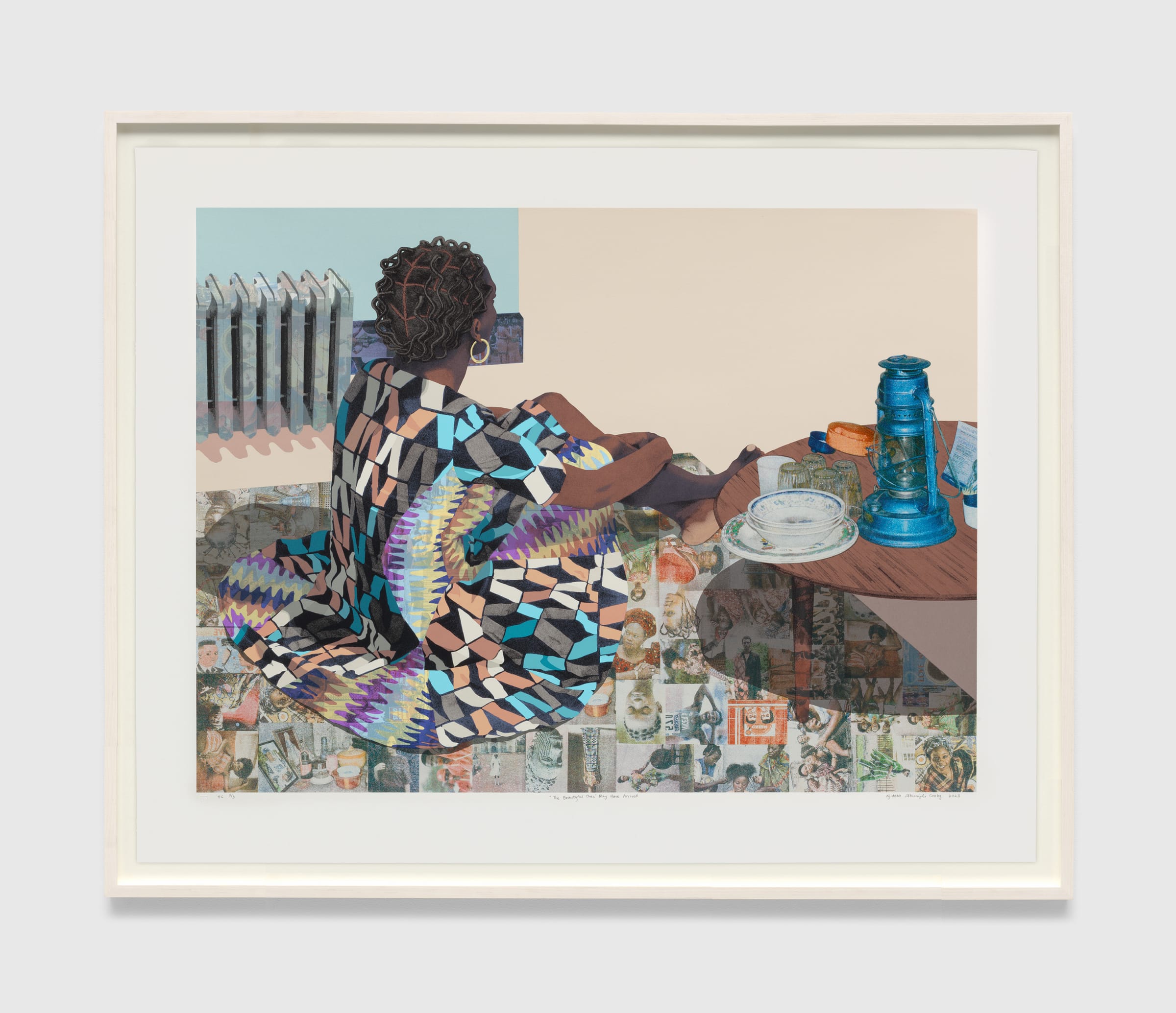 Announcing a new limited-edition screenprint by Njideka Akunyili