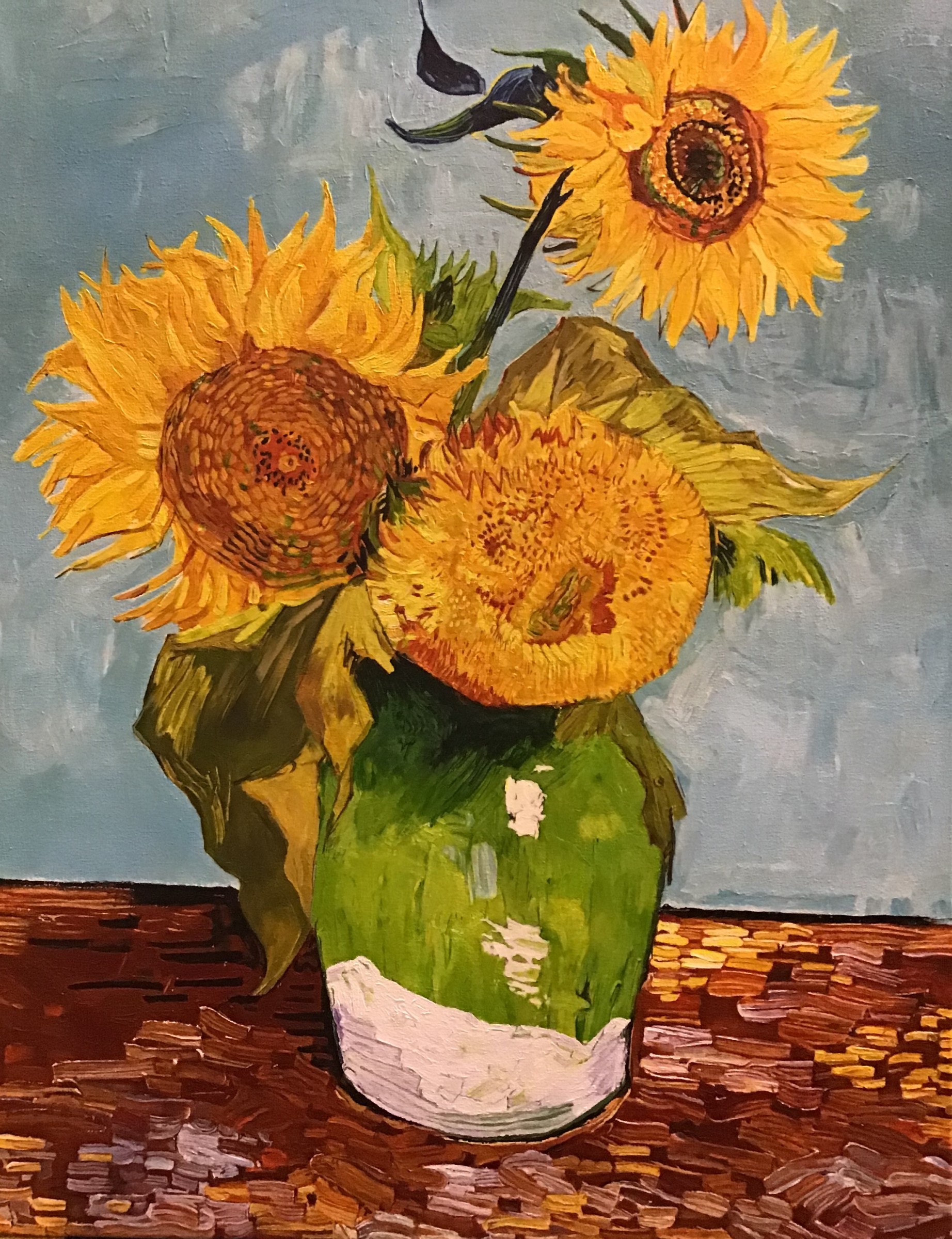 Peter Osborne, Lausanne Sunflowers - Vincent Van Gogh ...