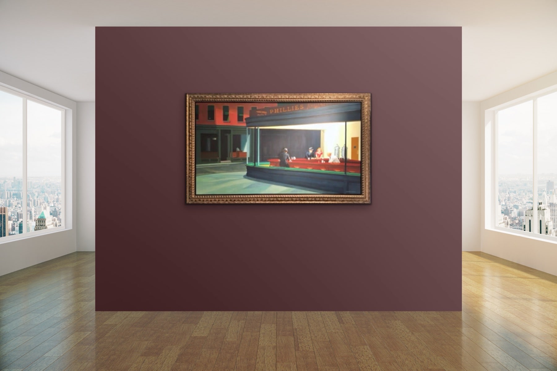 Peter Osborne, Edward Hopper - Nighthawks, 2017 | Artisan Gallery