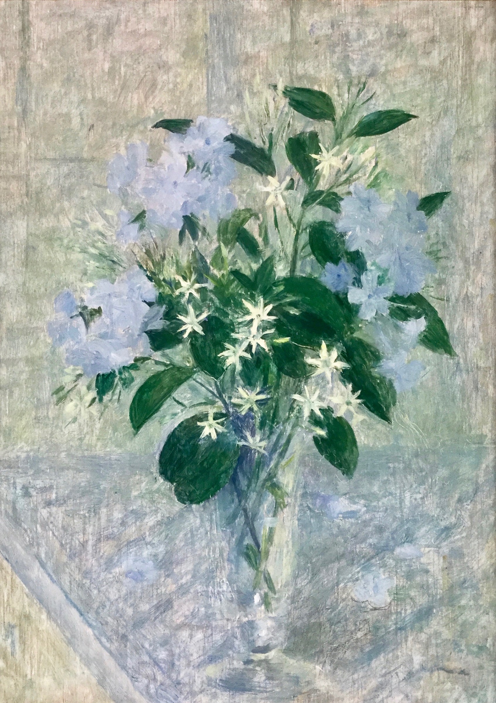 Dod Procter Plumbago And Jasmine C 1950s Jenna Burlingham Fine Art