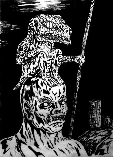 Mat Brinkman Lizard Head 2009 M B Photo