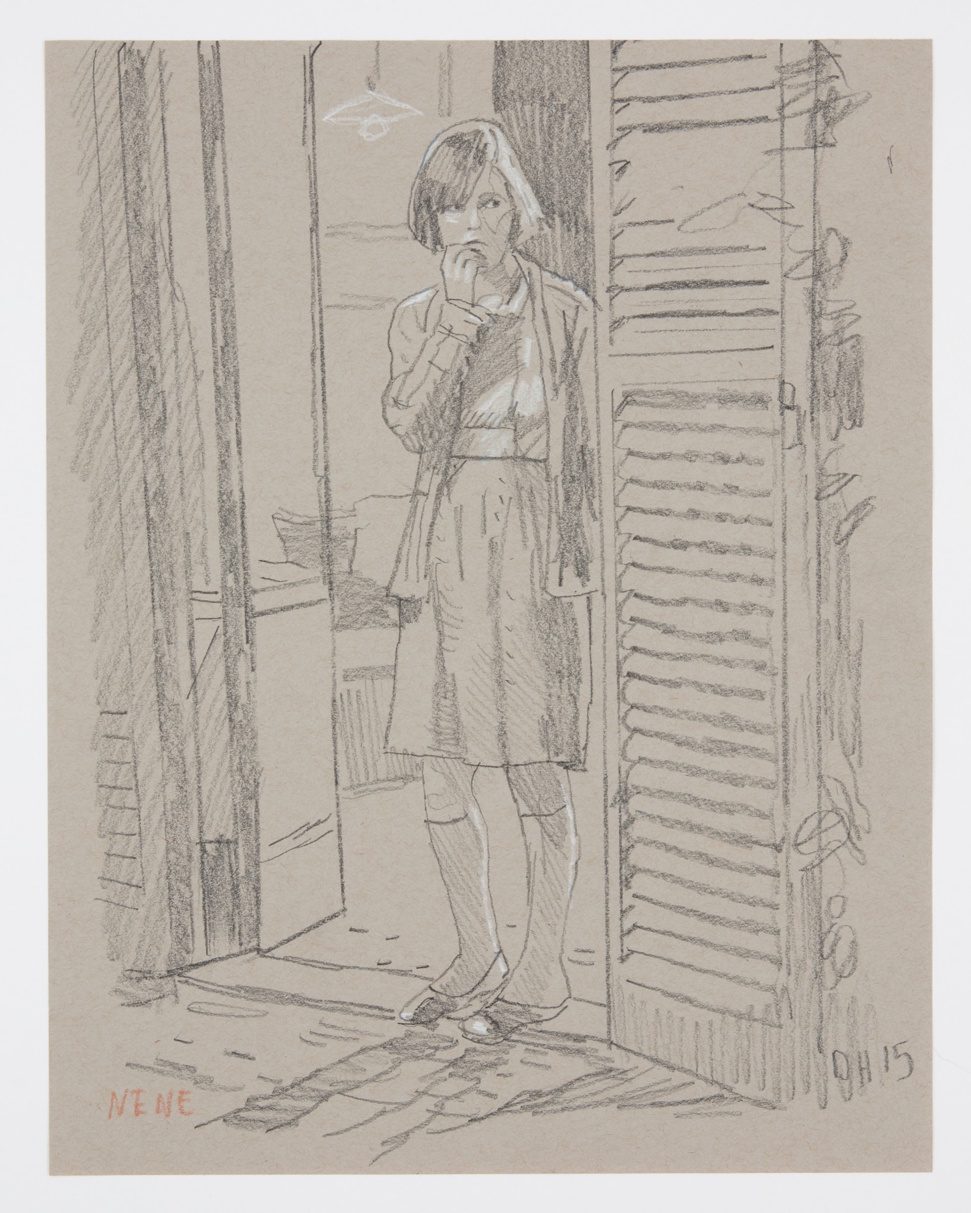 Duncan Hannah, Nene, 2015 | Kasmin Gallery