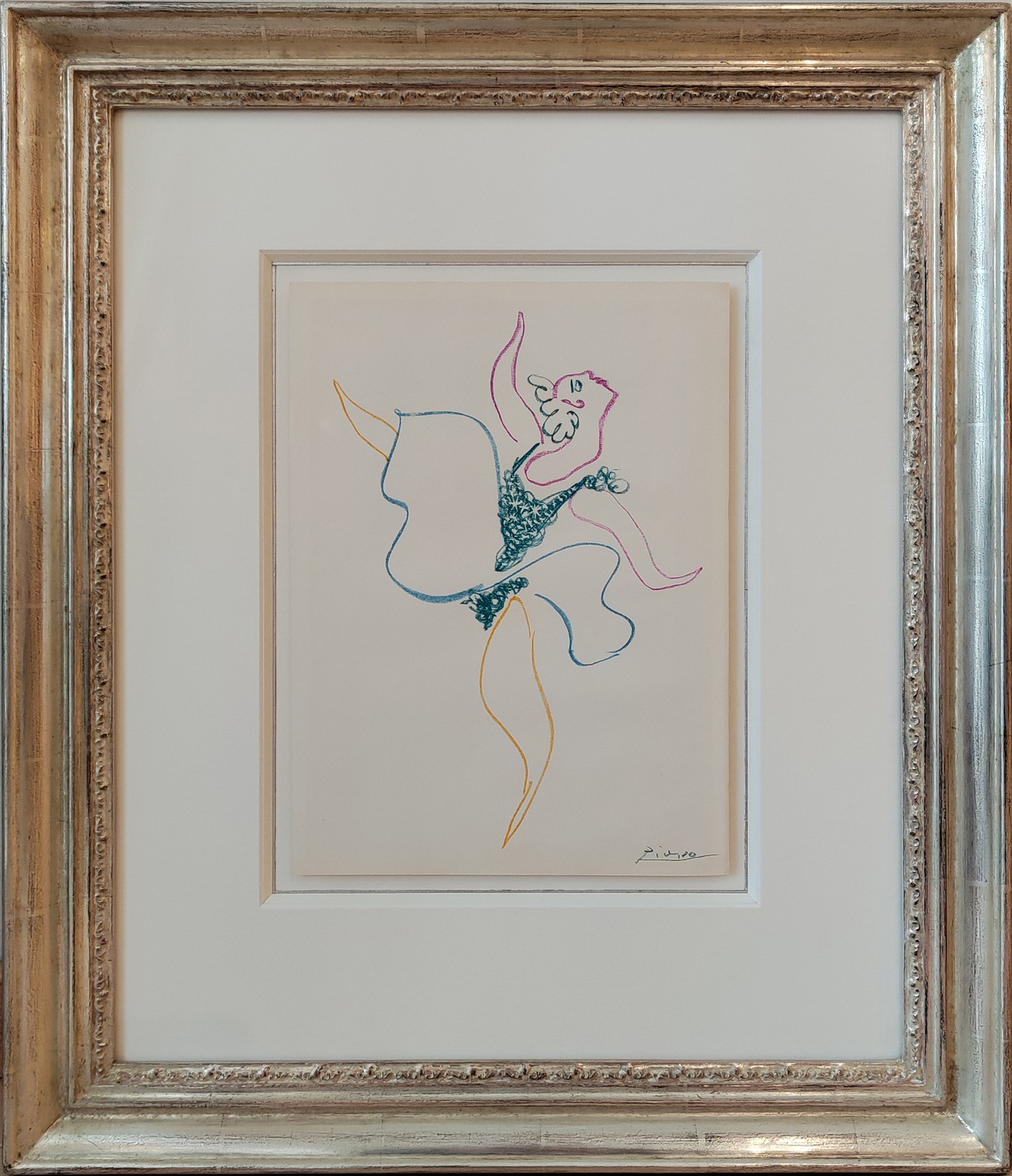 Pablo Picasso, Danseuse, 1954 Renssen Art Gallery