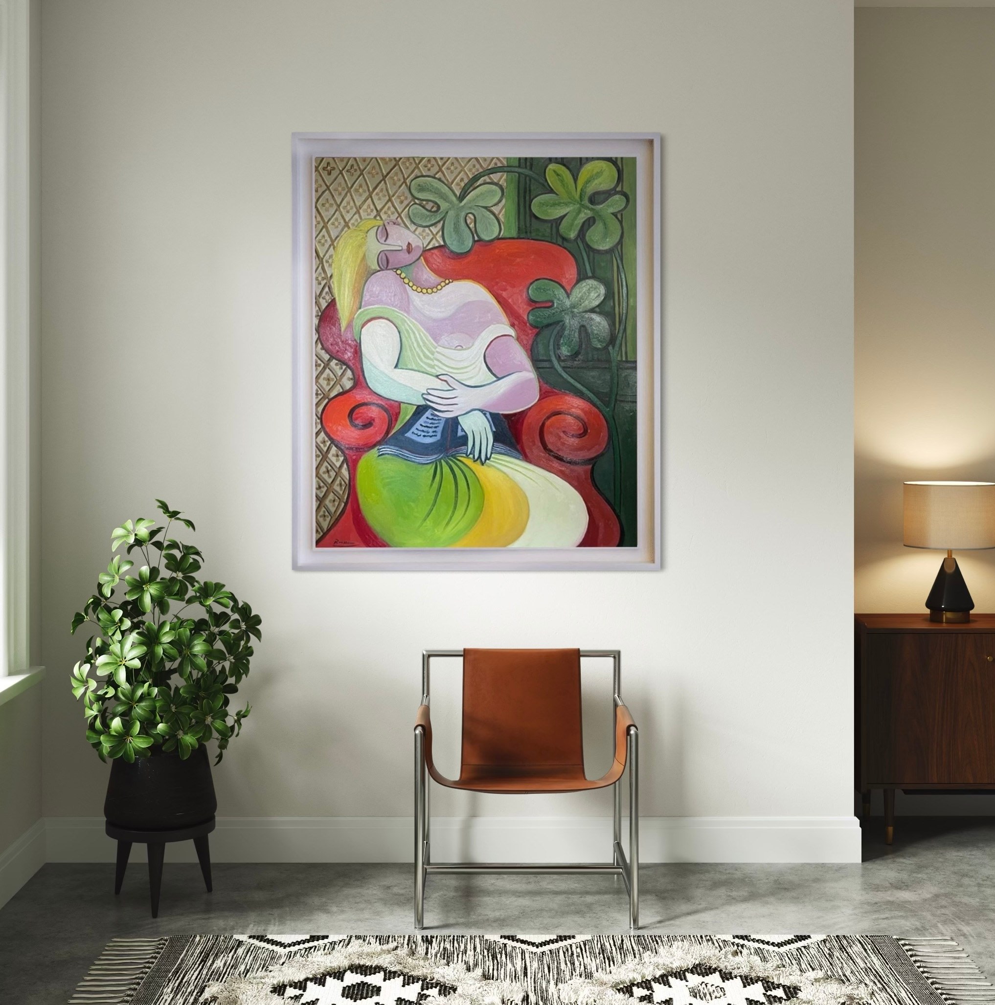 Erik Renssen, Size XL | Woman taking a nap, 2025 | Paintings