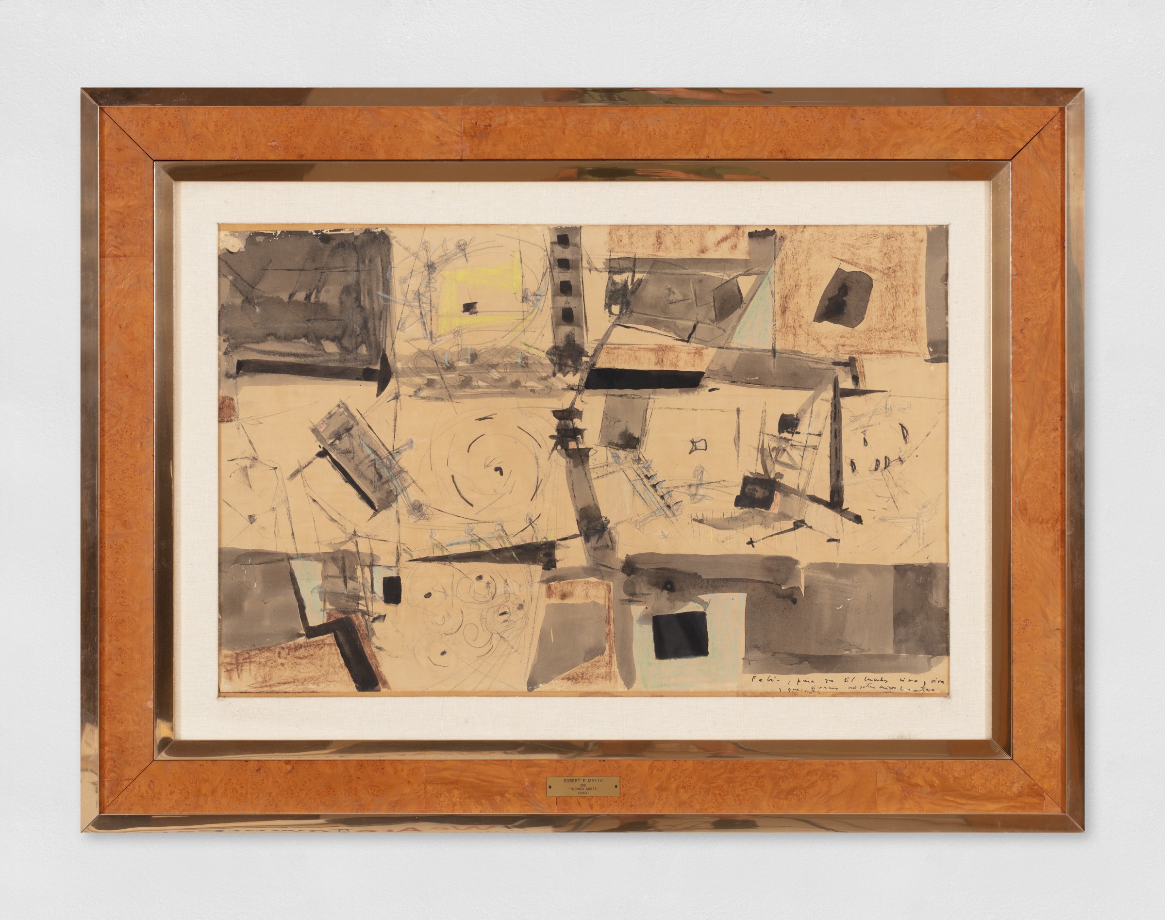 Roberto Sebastian Matta Echaurren, Senza Titolo, 1952 UniCredit Art