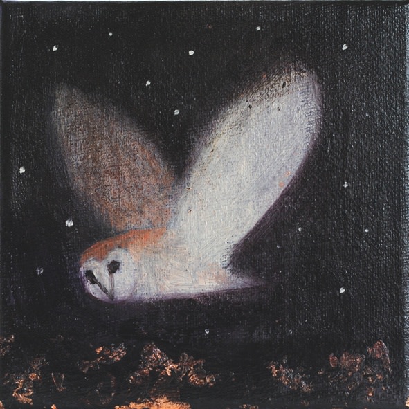 Catherine Hyde The Soft Wings Of Night Foss Fine Art