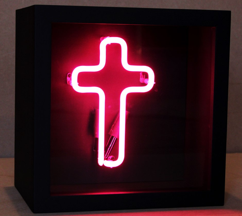 Zoe Grace The Cross Art Electric Rhodes Contemporary Art