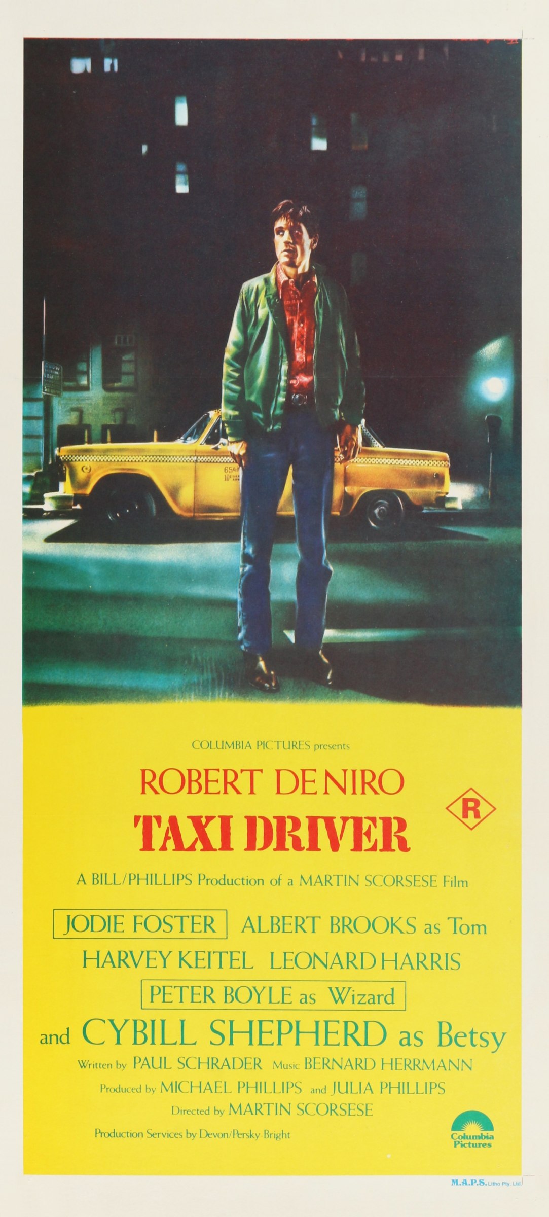Taxi Driver (1976) Original One-Sheet Movie Poster - Original Film