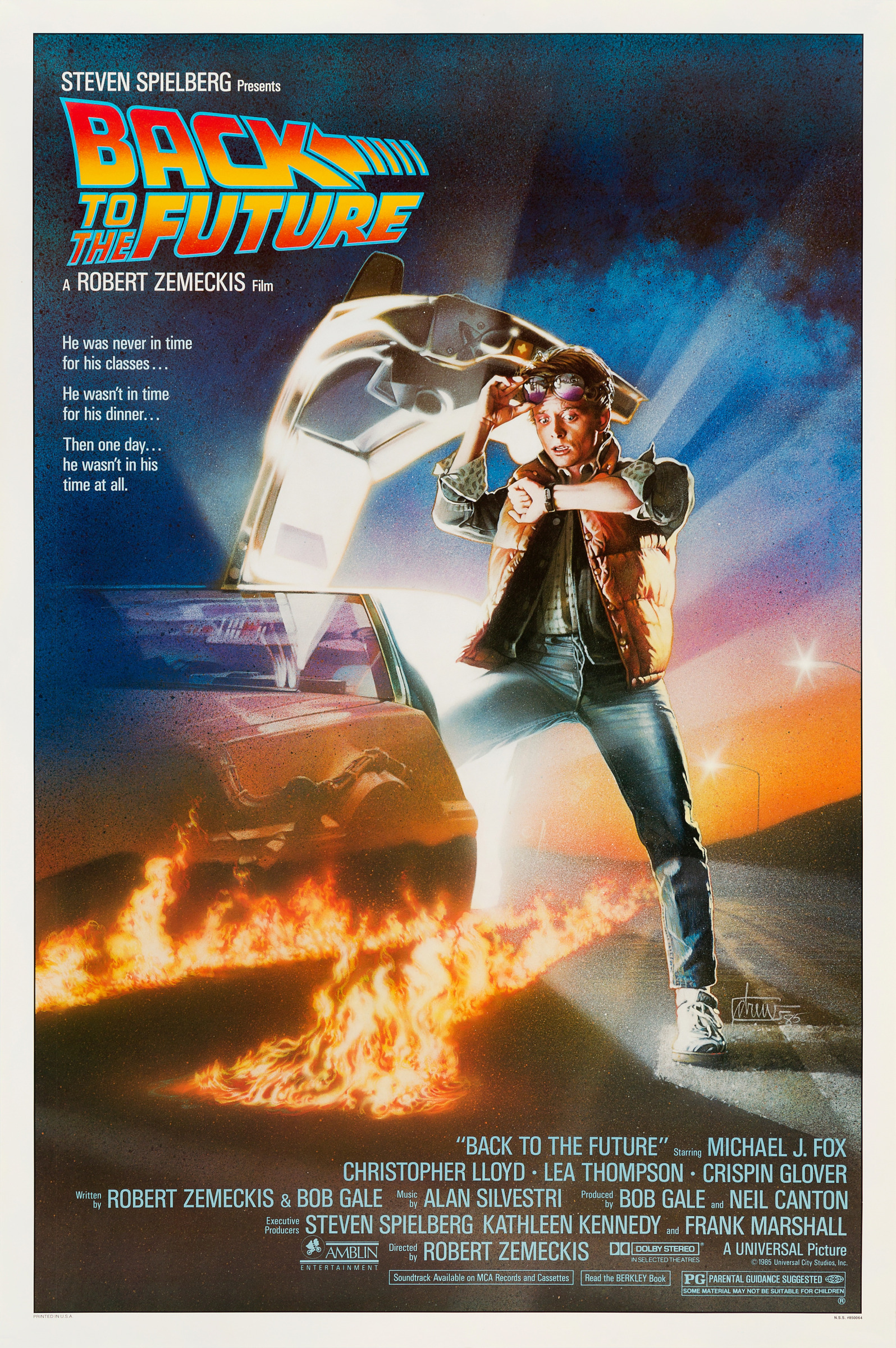 Drew Struzan, Back to the Future , 1985 | Rock Paper Film