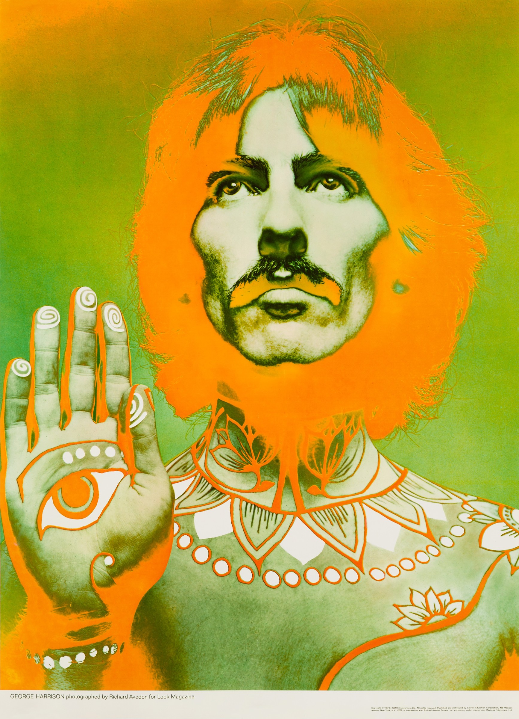 Richard Avedon, George Harrison, 1967 | Rock Paper Film