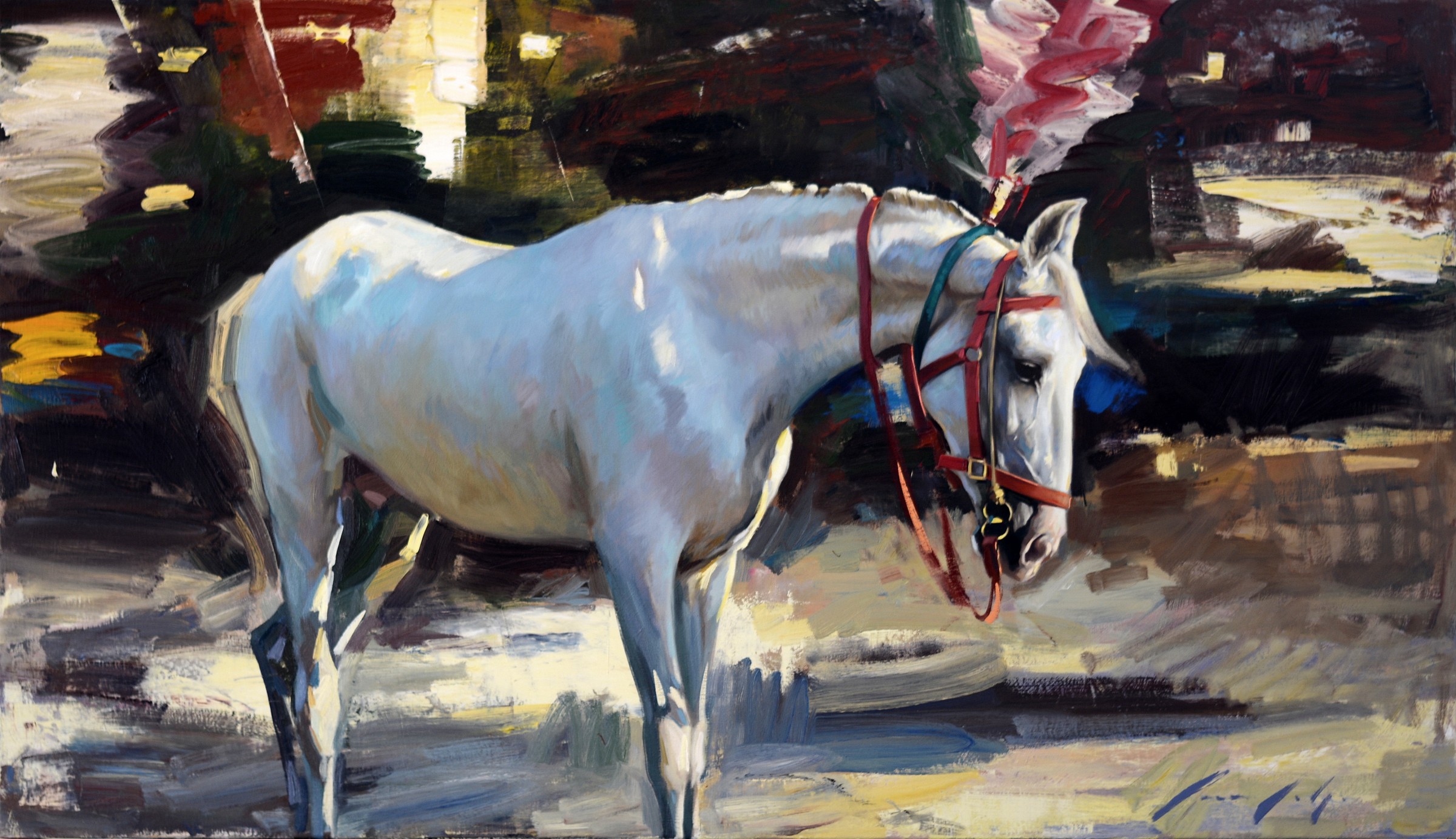 Marcus Hodge Circus Horse Rountree Tryon