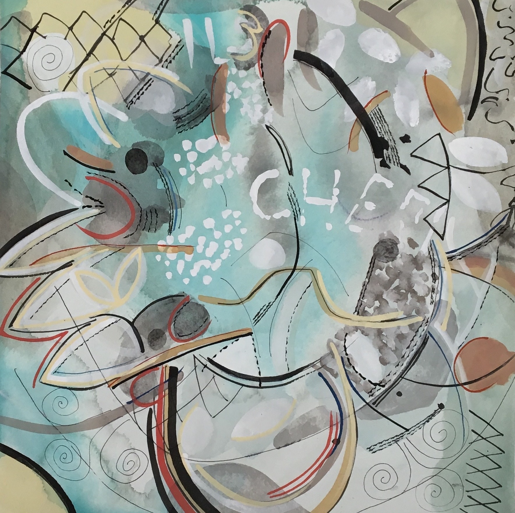 Chloe Fremantle Memento Mori No 94 The Colour Of Water Royal Watercolour Society