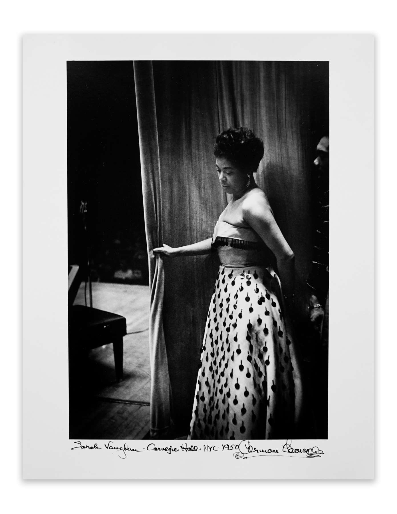 Sarah Vaughan, Carnegie Hall, New York City (SRV08)