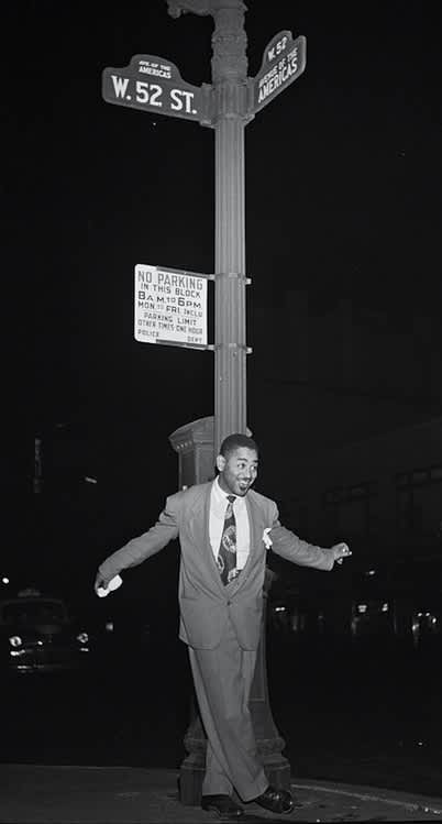 Dizzy Gillespie on 52nd Street, NYC