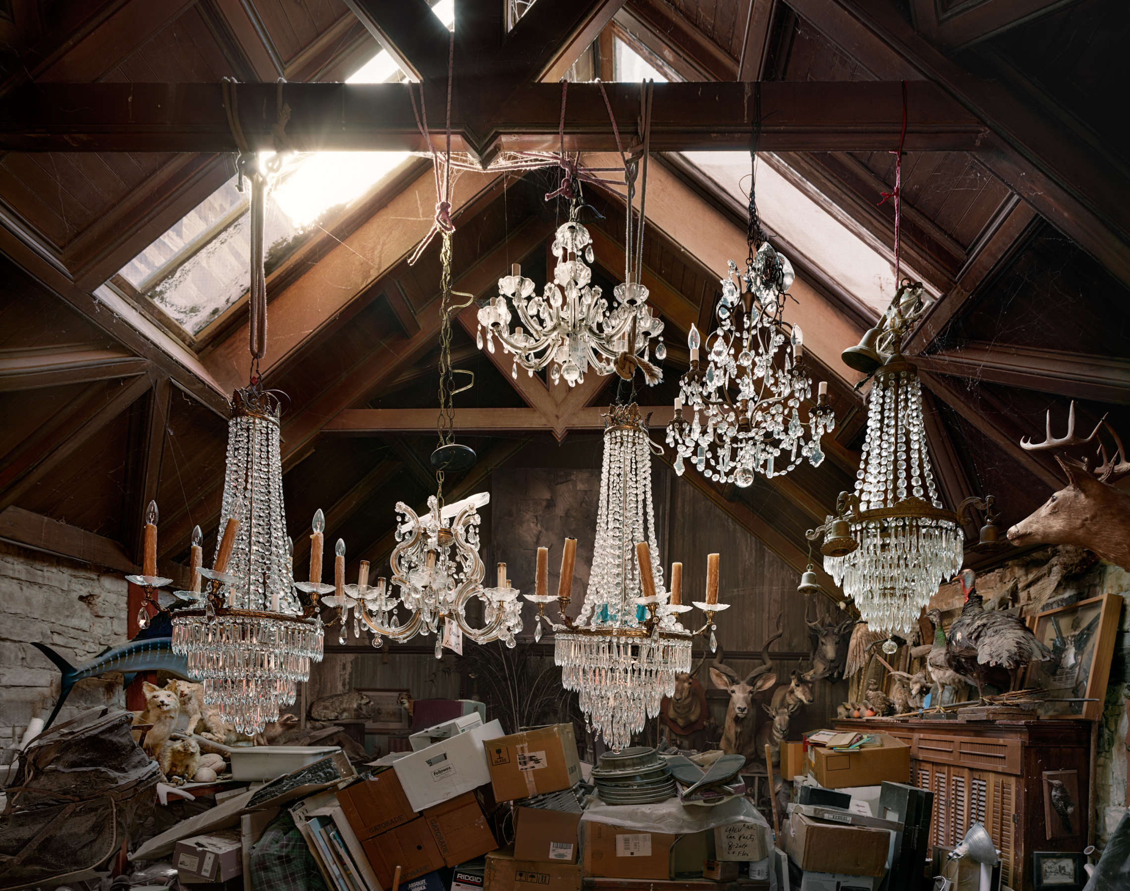 Andrew Moore, Art Gallery at the Dorsey Mansion, Union County, New Mexico, 2014