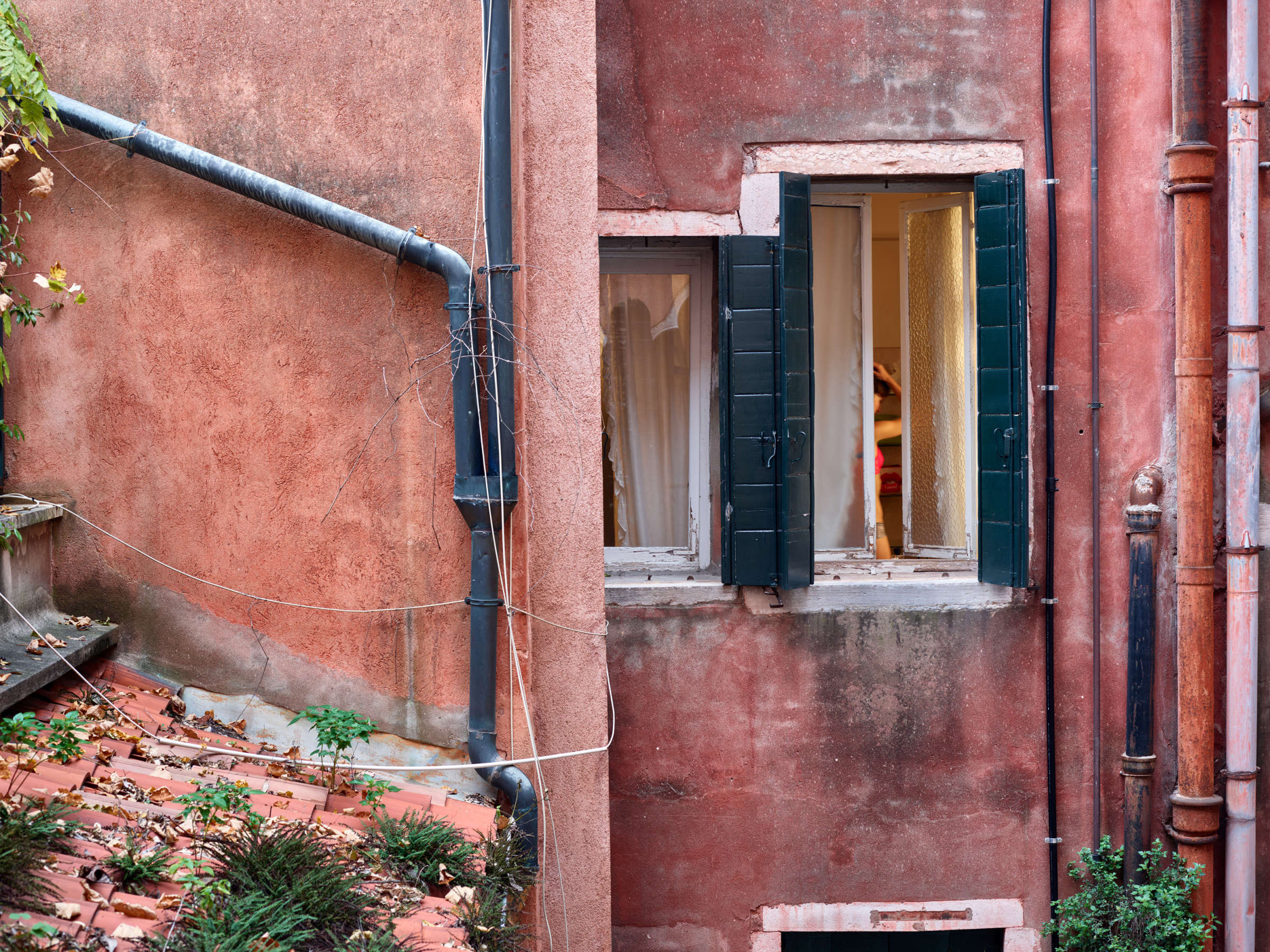 Red top, Venice, Italy, October