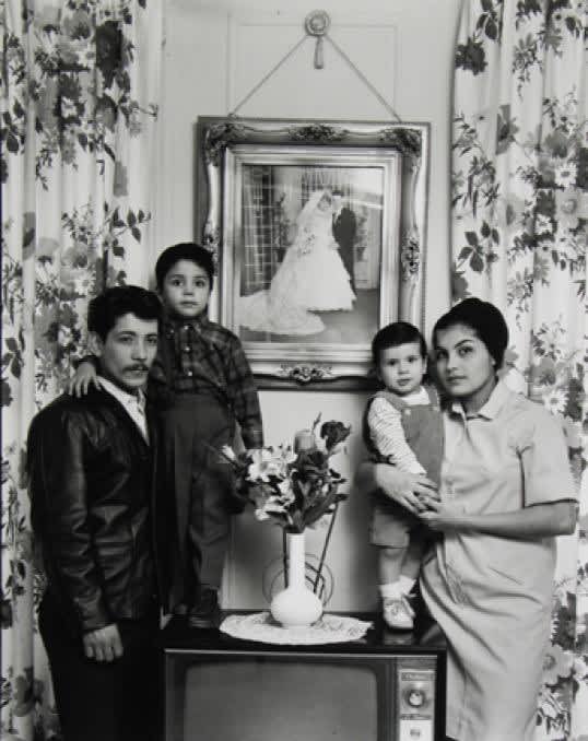 Bruce Davidson, Untitled, East 100th Street (Family and Wedding Portrait), 1966- 68