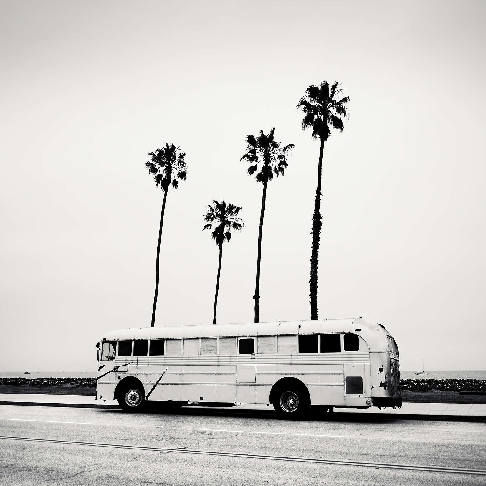 Bus Stop, Santa Barbara, California