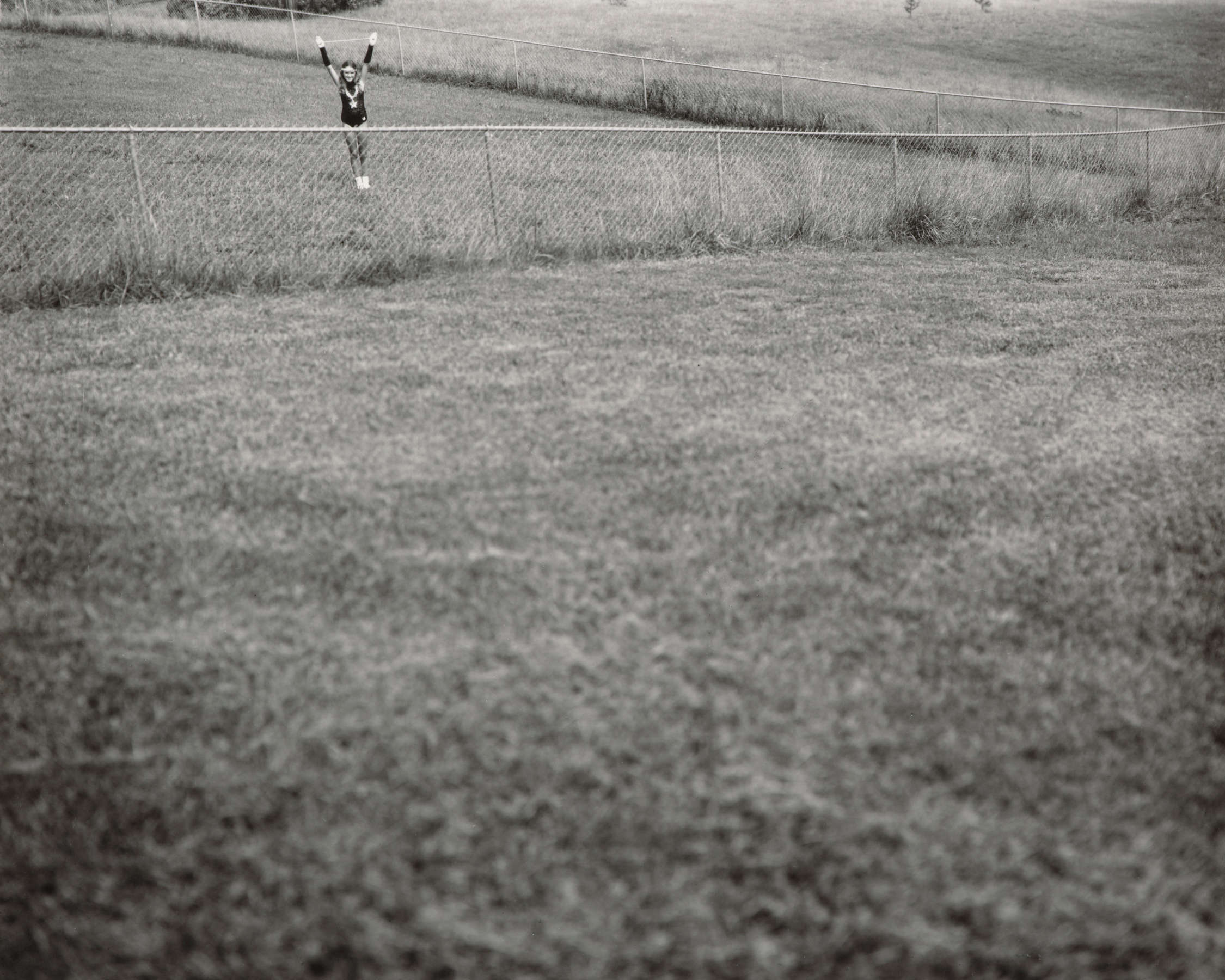 Majorette in Field (At Twelve)