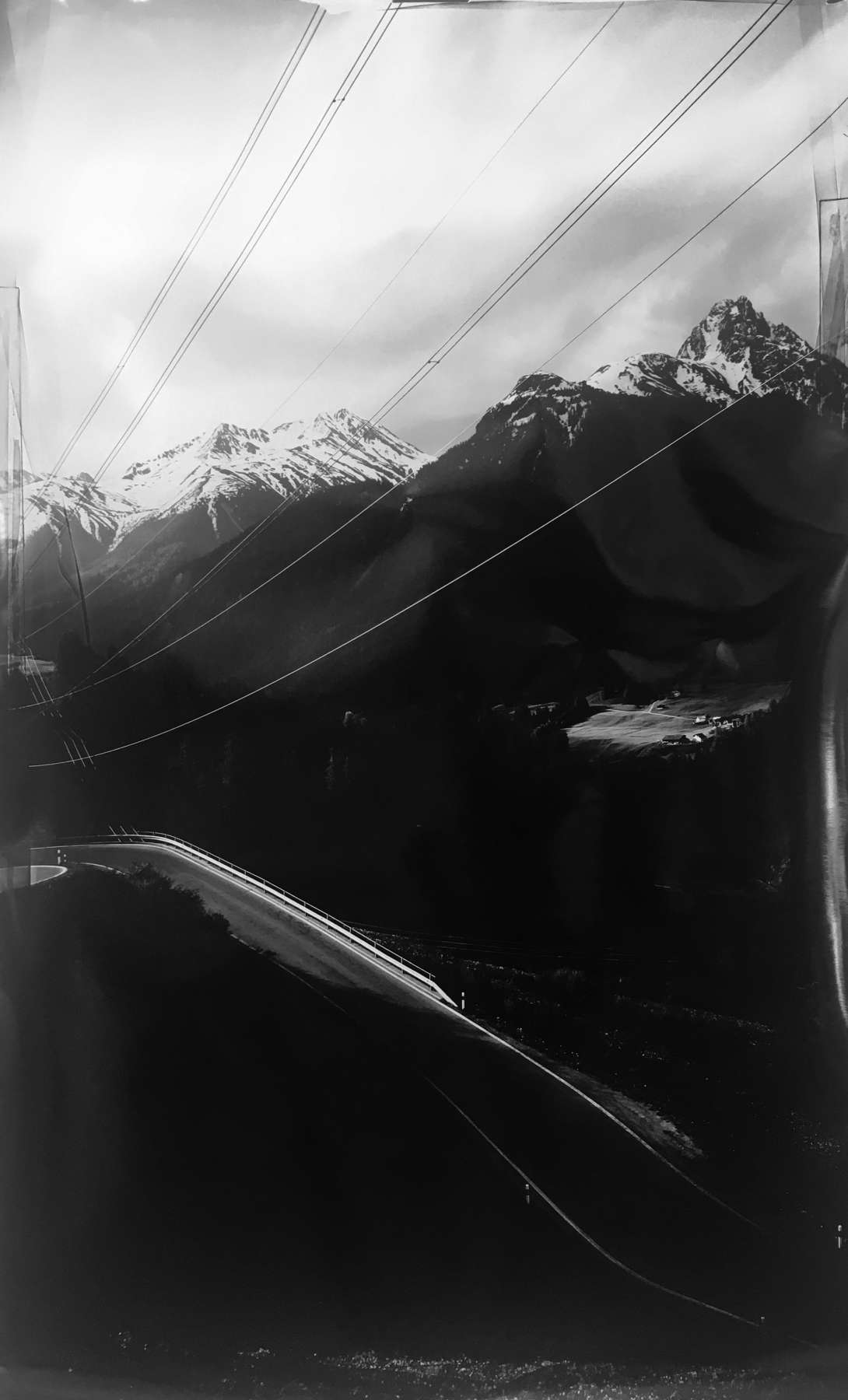 Ftan over Schloss Tarasp